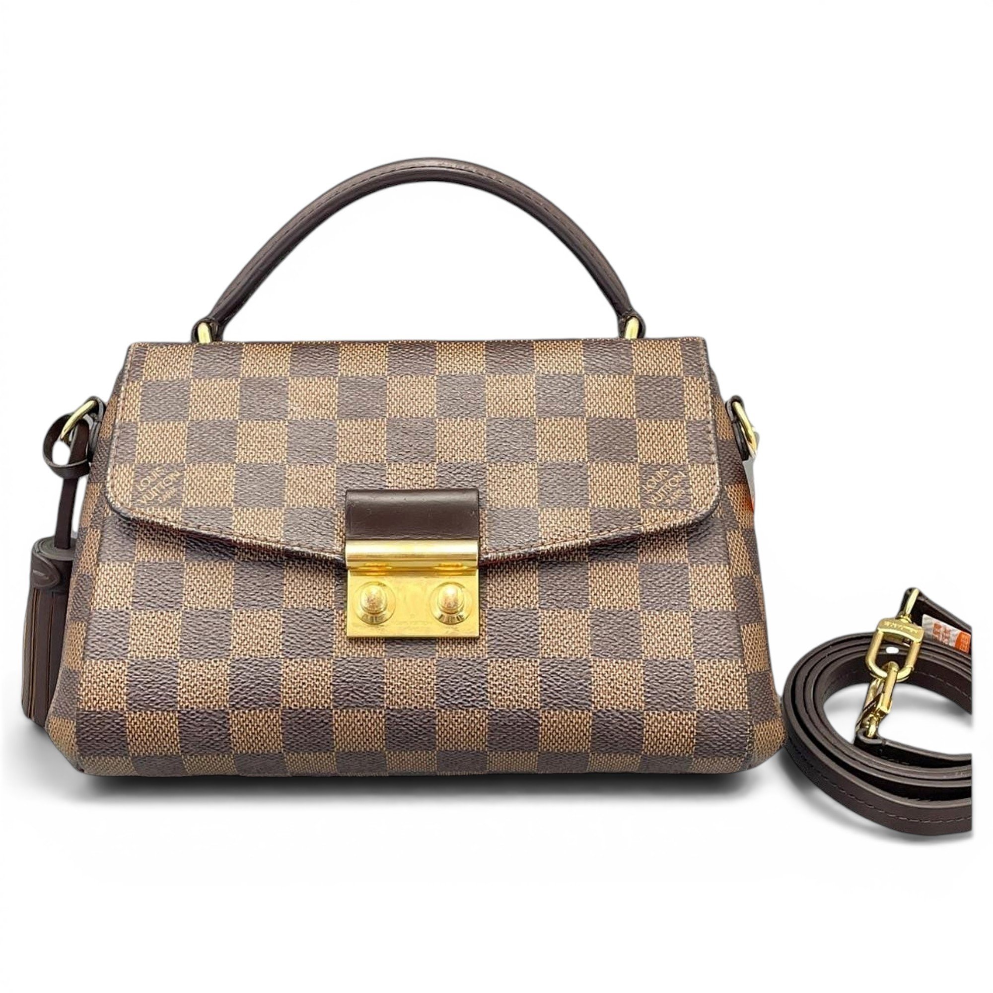 Croisette leather handbag