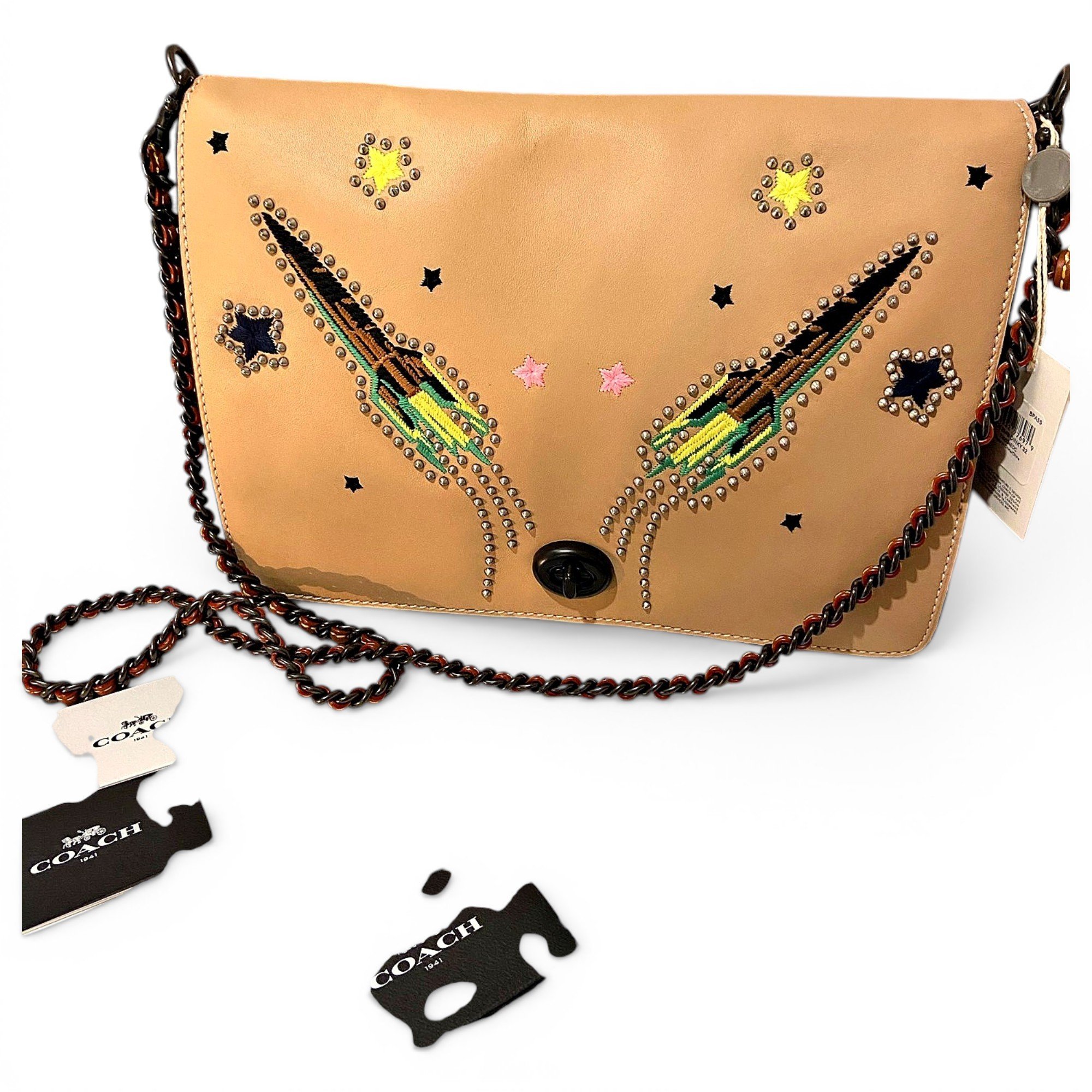 Leather handbag