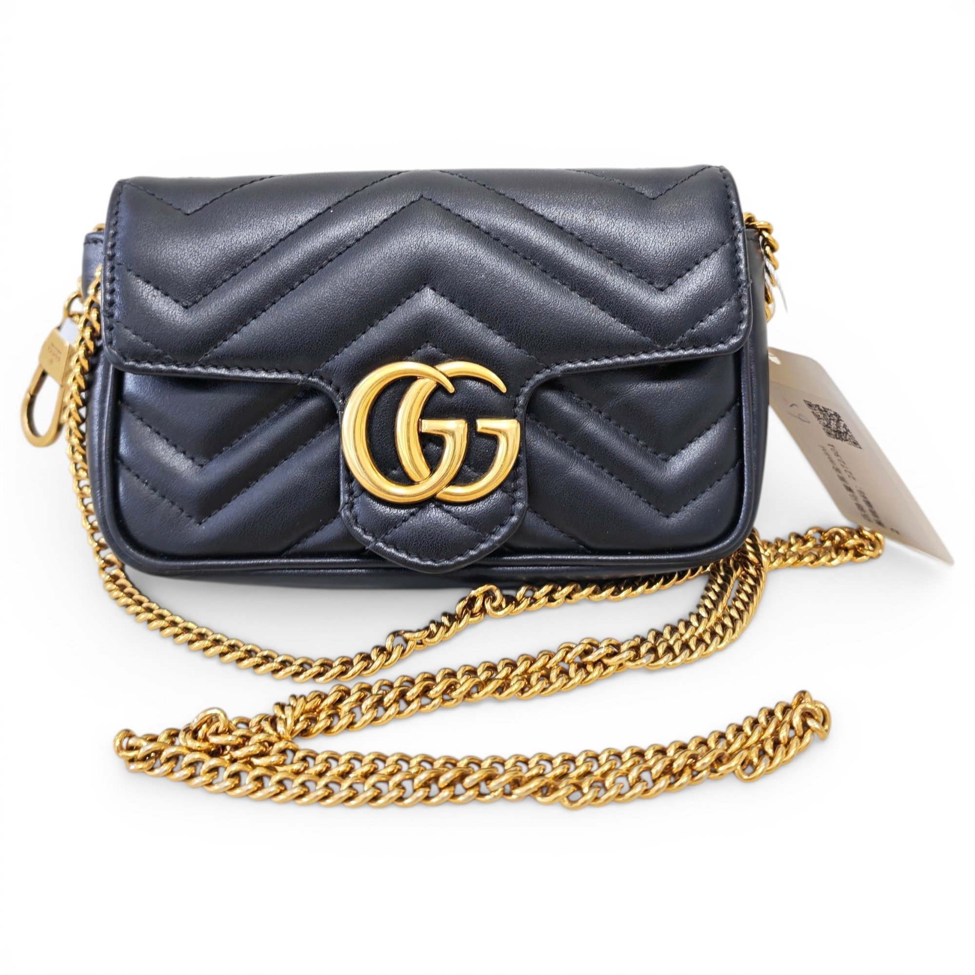 GG Marmont Flap leather handbag