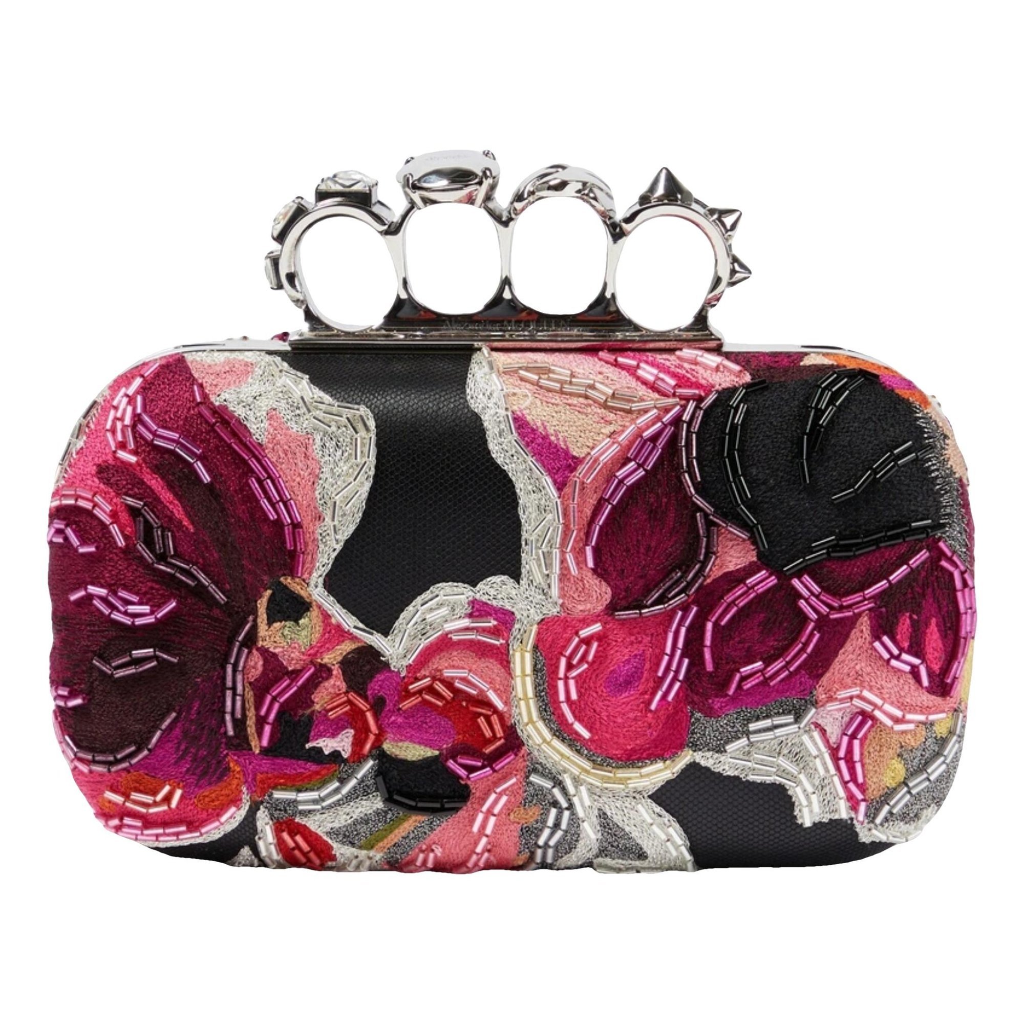 Alexander McQueen Knuckle clutch bag