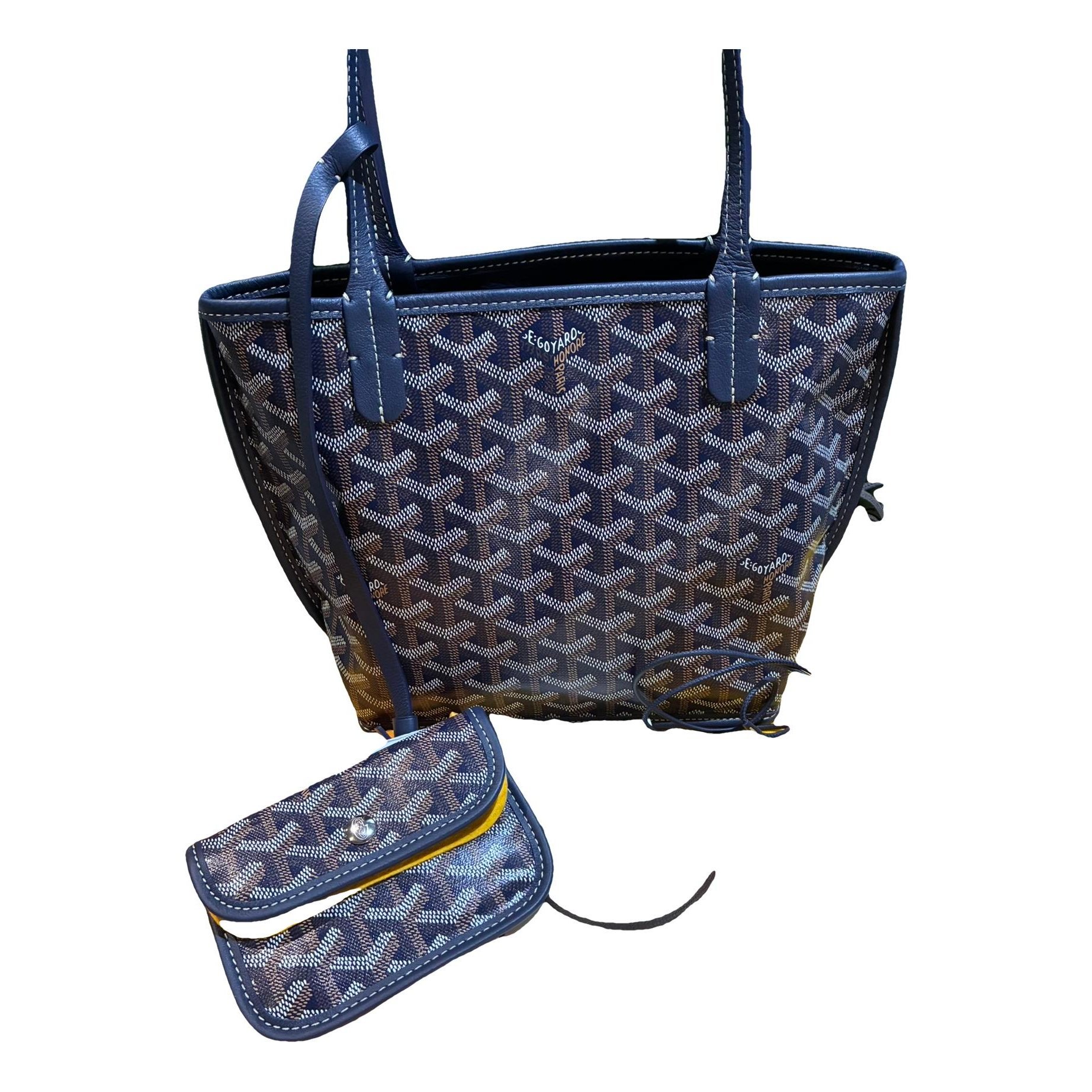 Anjou leather tote