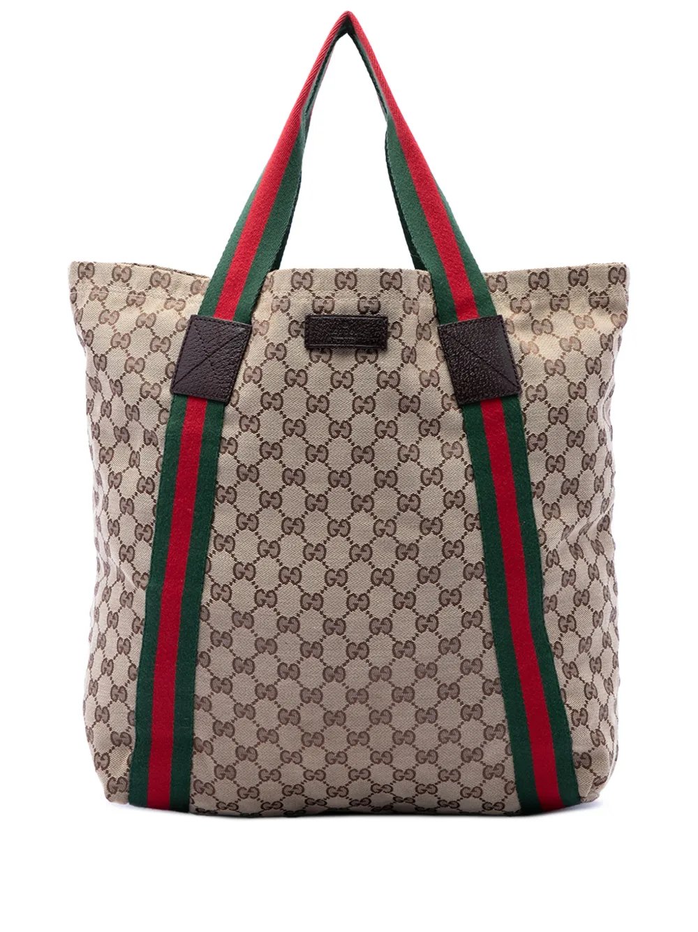 2016-2026 GG Canvas Web tote bag
