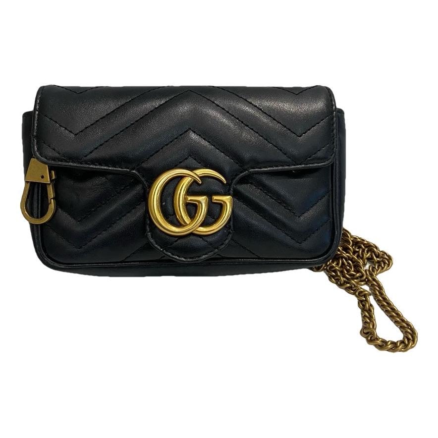 GG Marmont Flap leather crossbody bag
