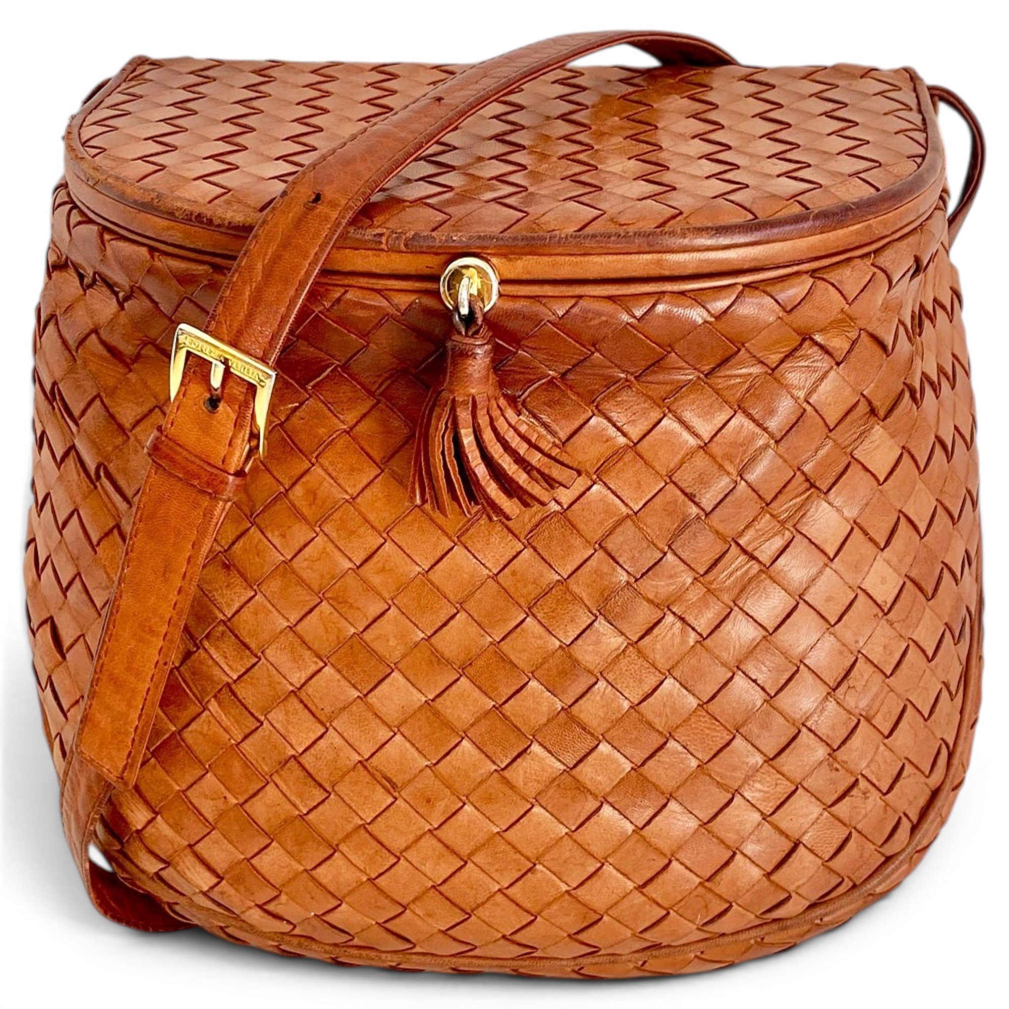 Leather crossbody bag