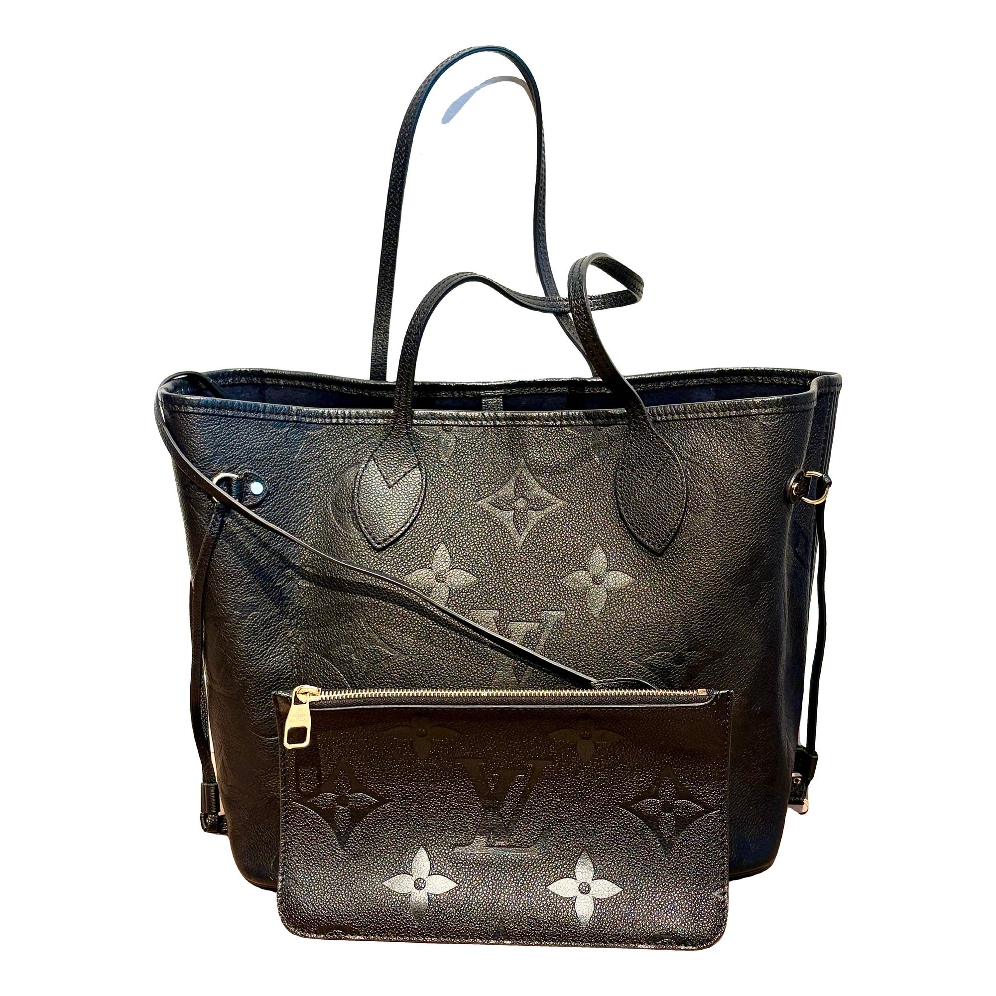 Neverfull leather tote