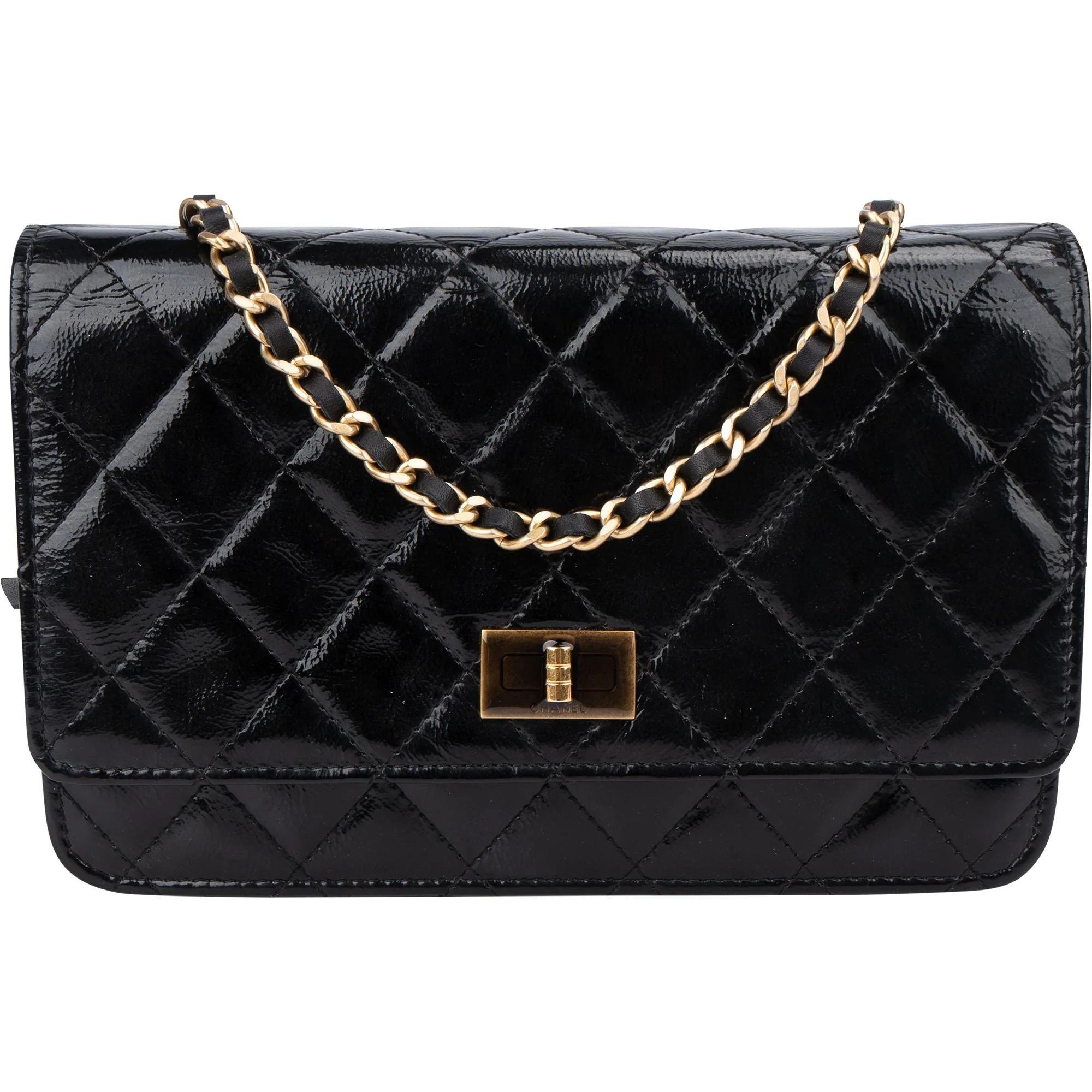 2.55 patent leather crossbody bag