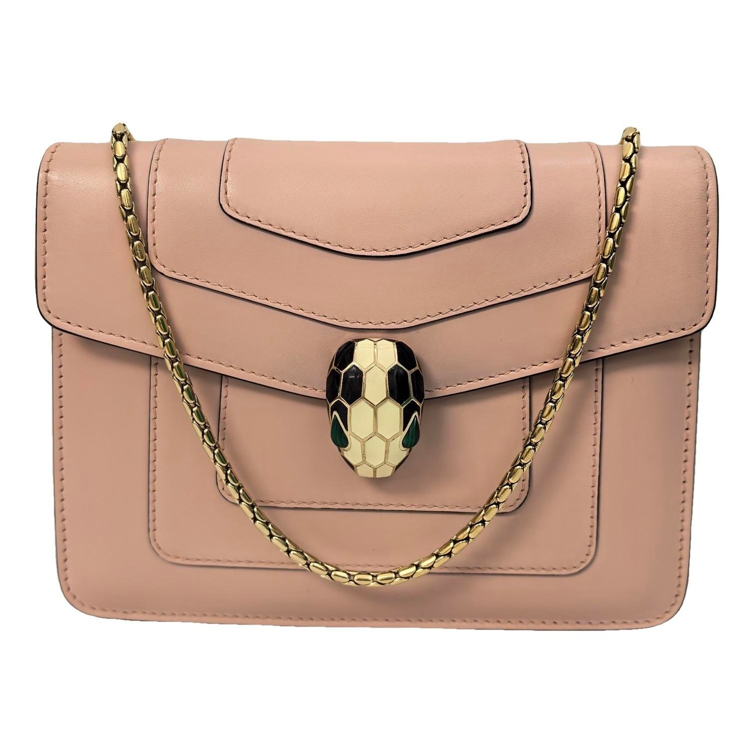 Serpenti leather crossbody bag
