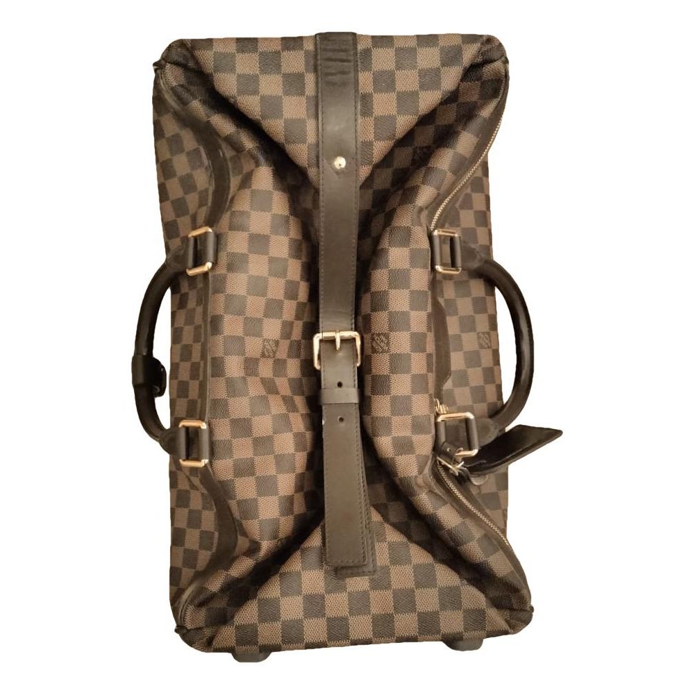 Eole leather travel bag