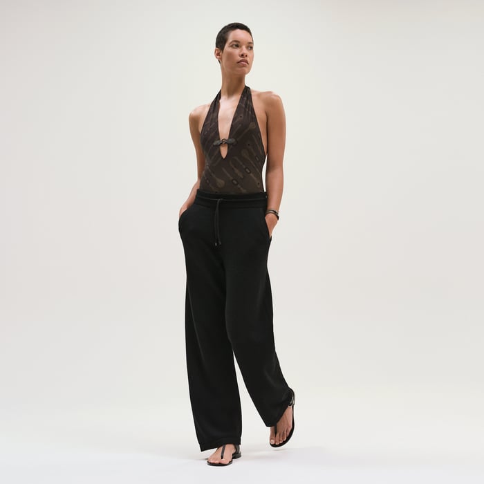 Noir Cashmere Pants