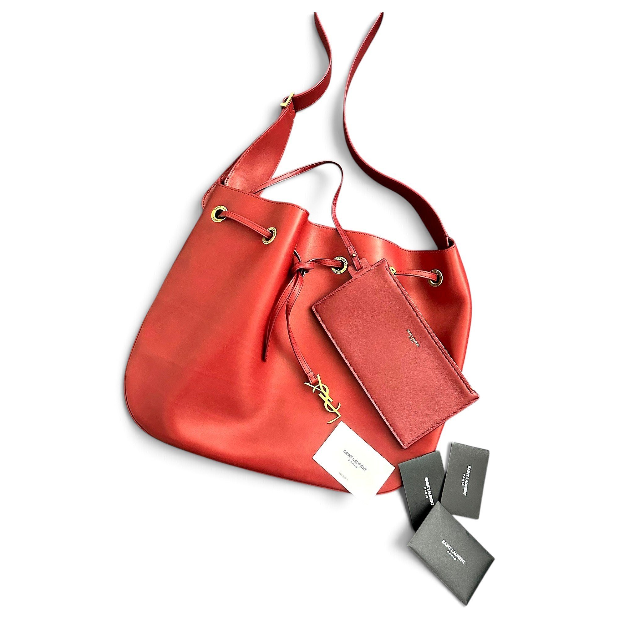 Leather crossbody bag