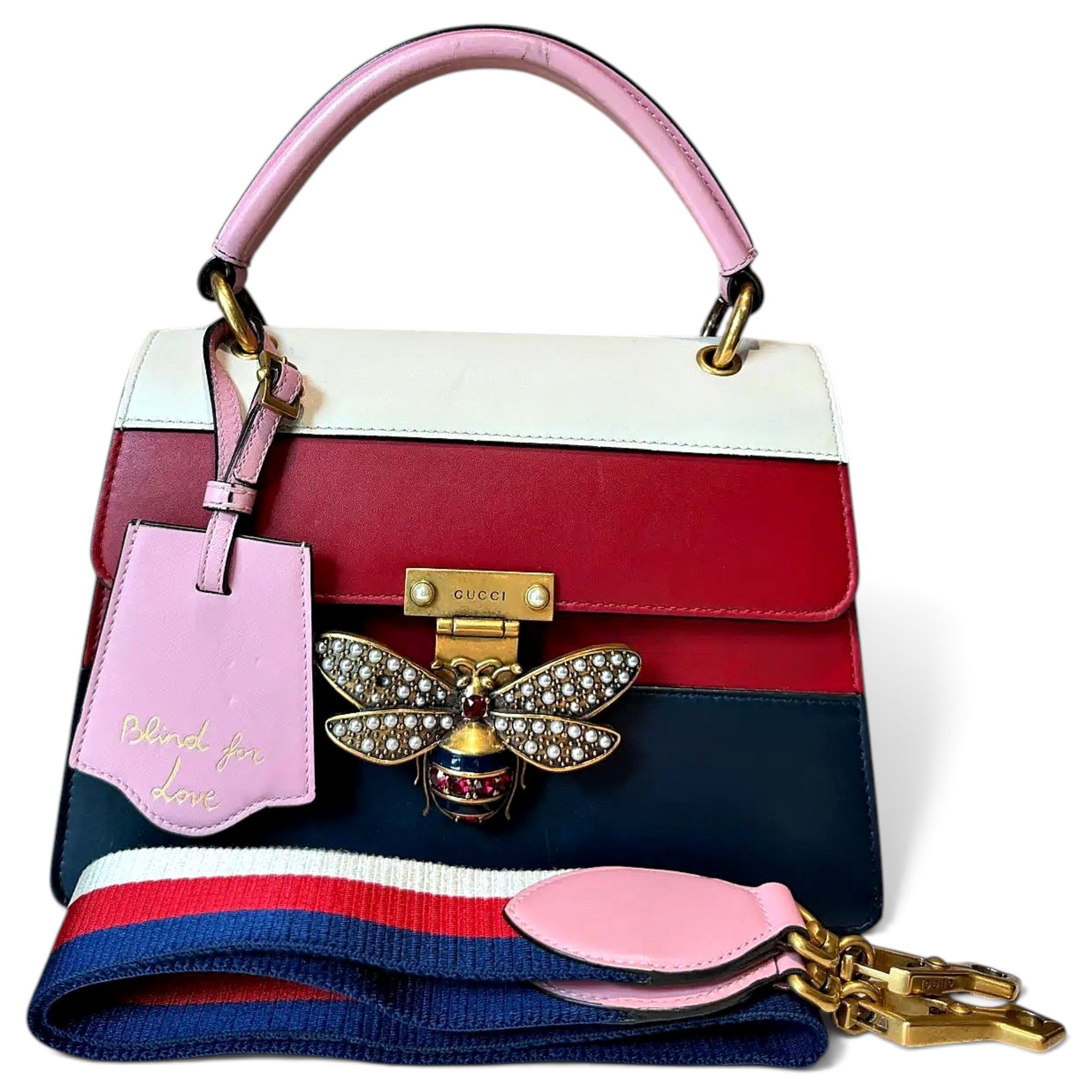 Queen Margaret leather handbag