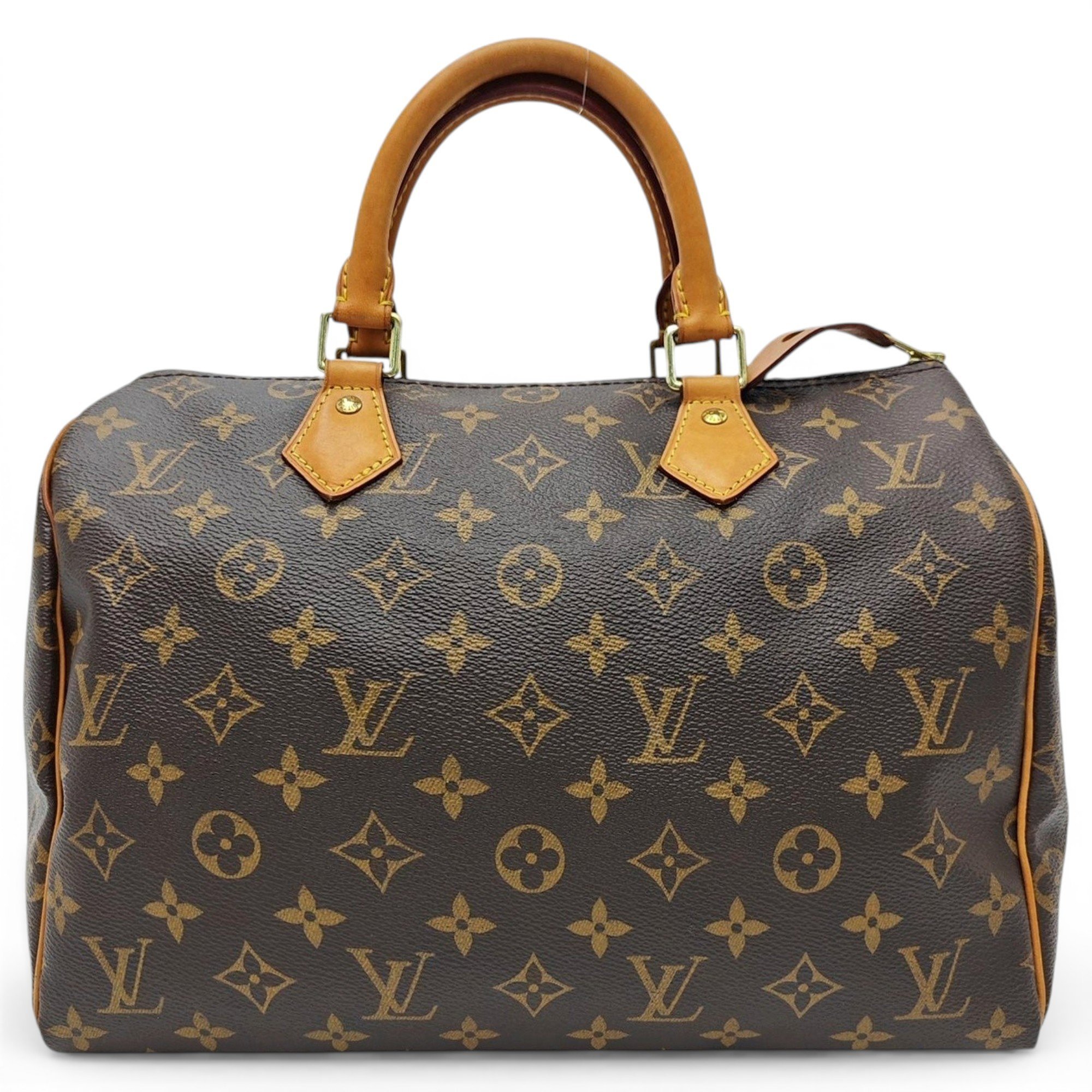 Nano Speedy / Mini HL leather handbag