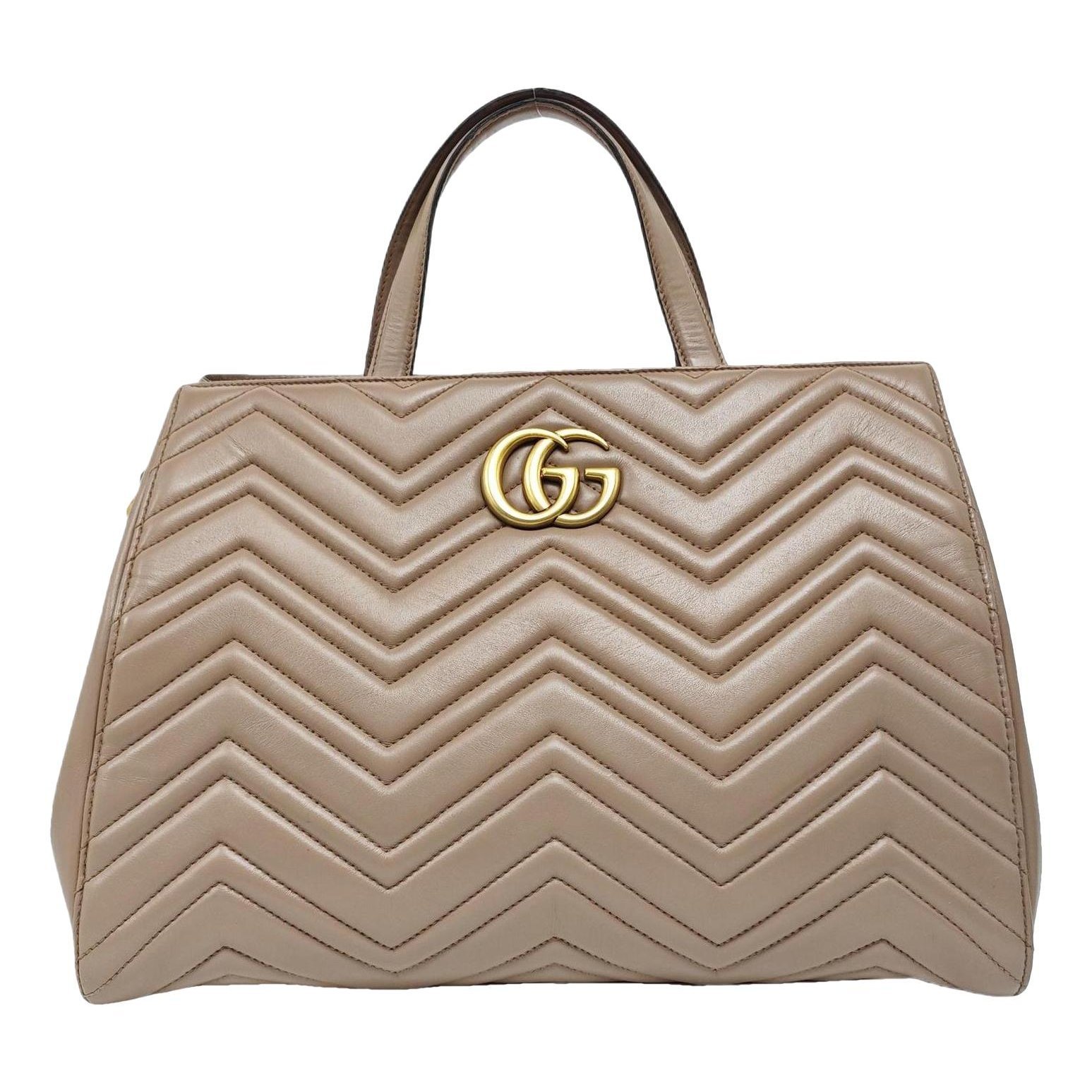 GG Marmont Shopping leather handbag