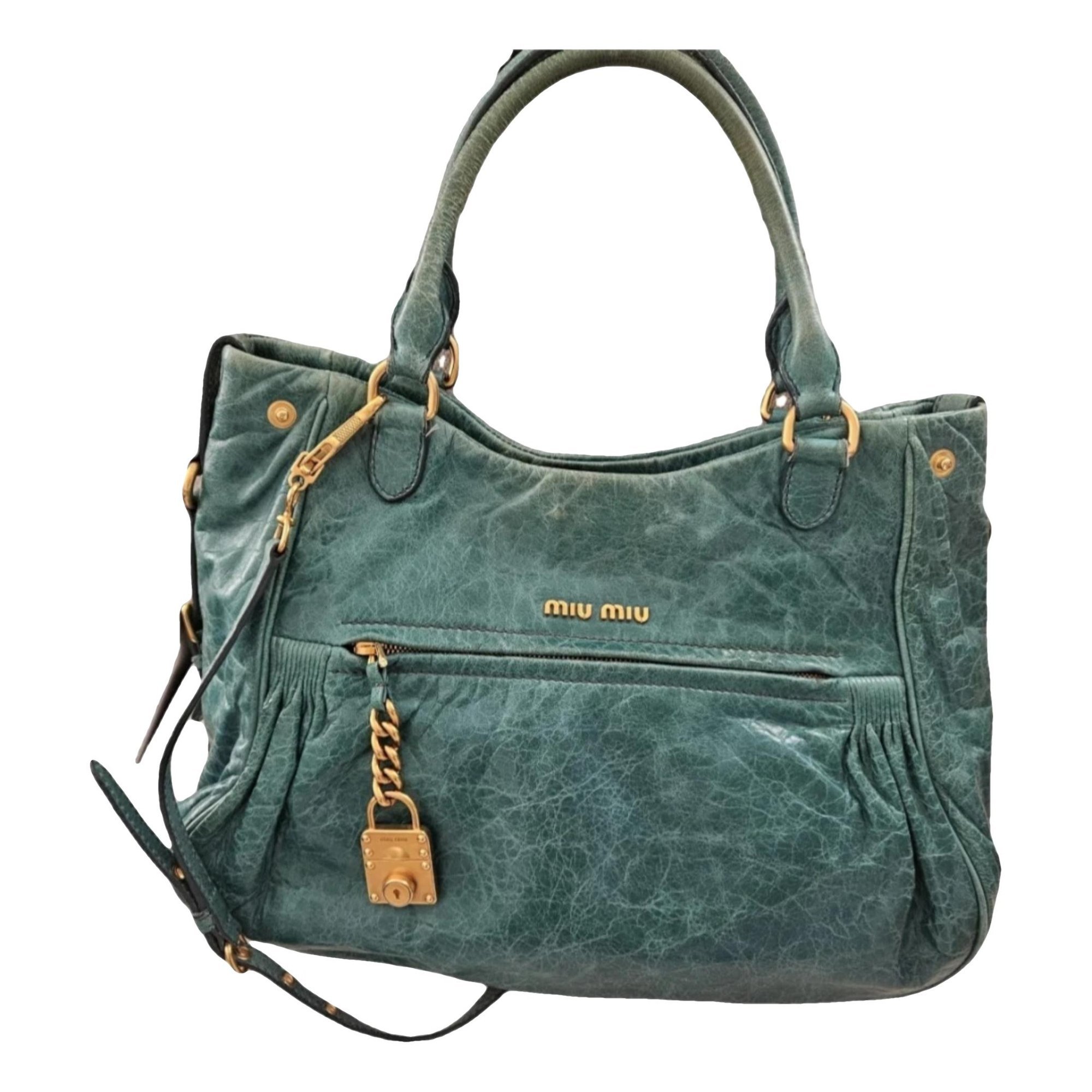Leather handbag