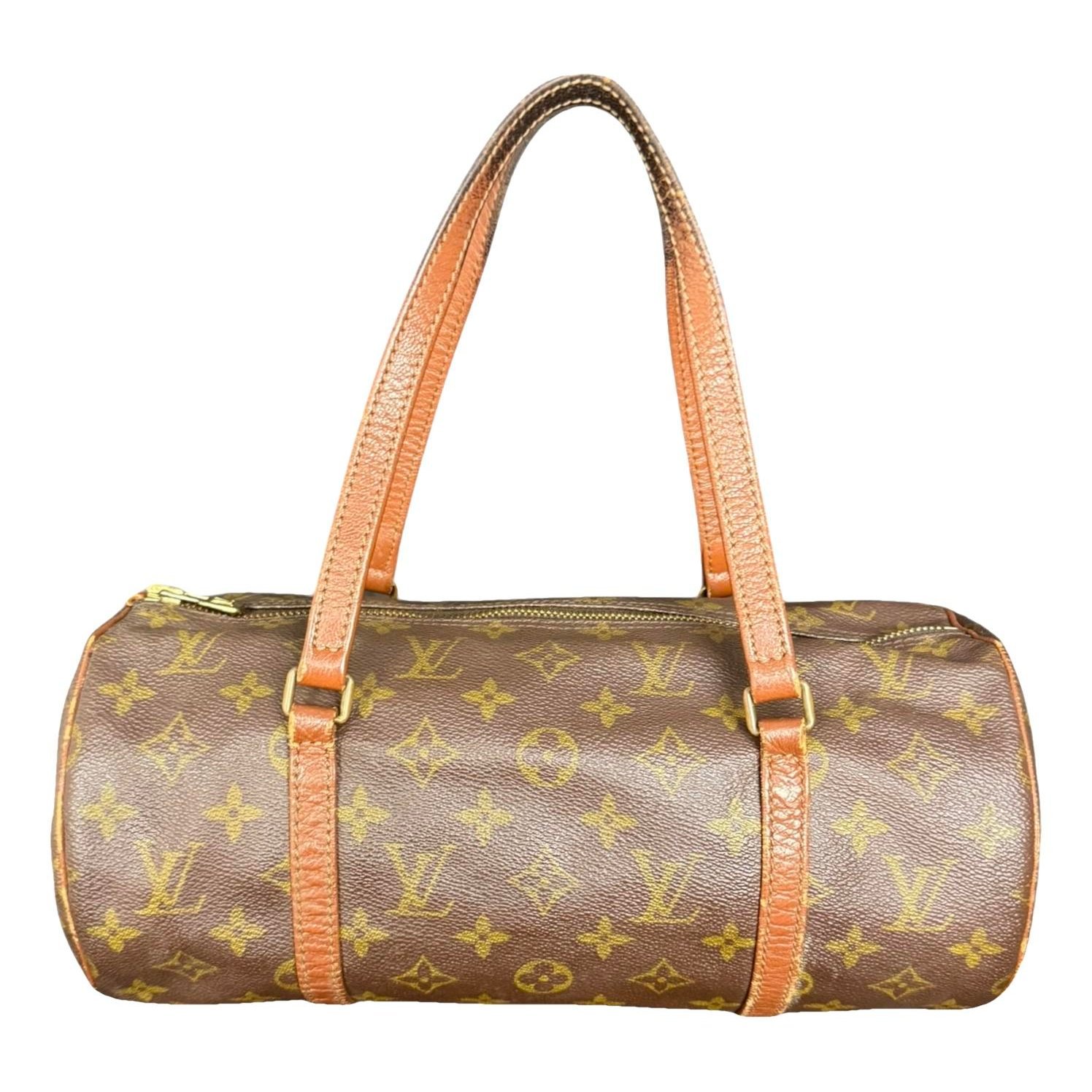 Papillon leather handbag