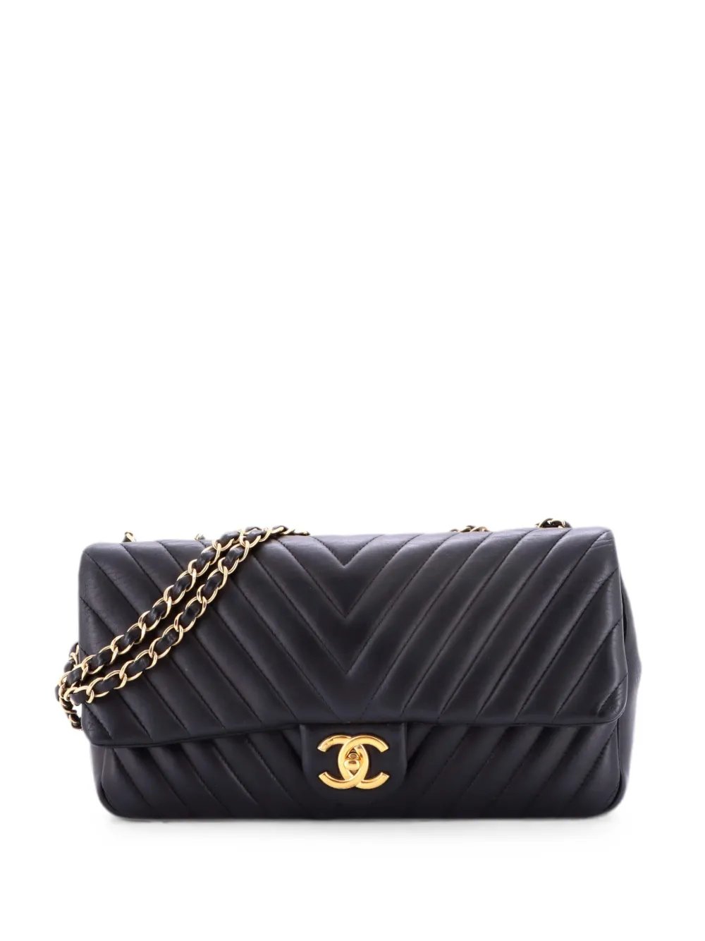 Classic Single Flap Bag Chevron Lambskin Medium shoulder bag