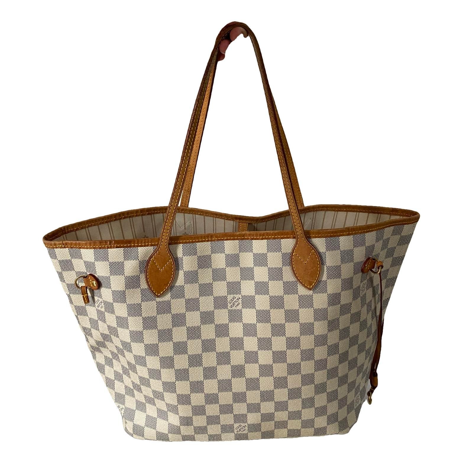 Neverfull leather tote