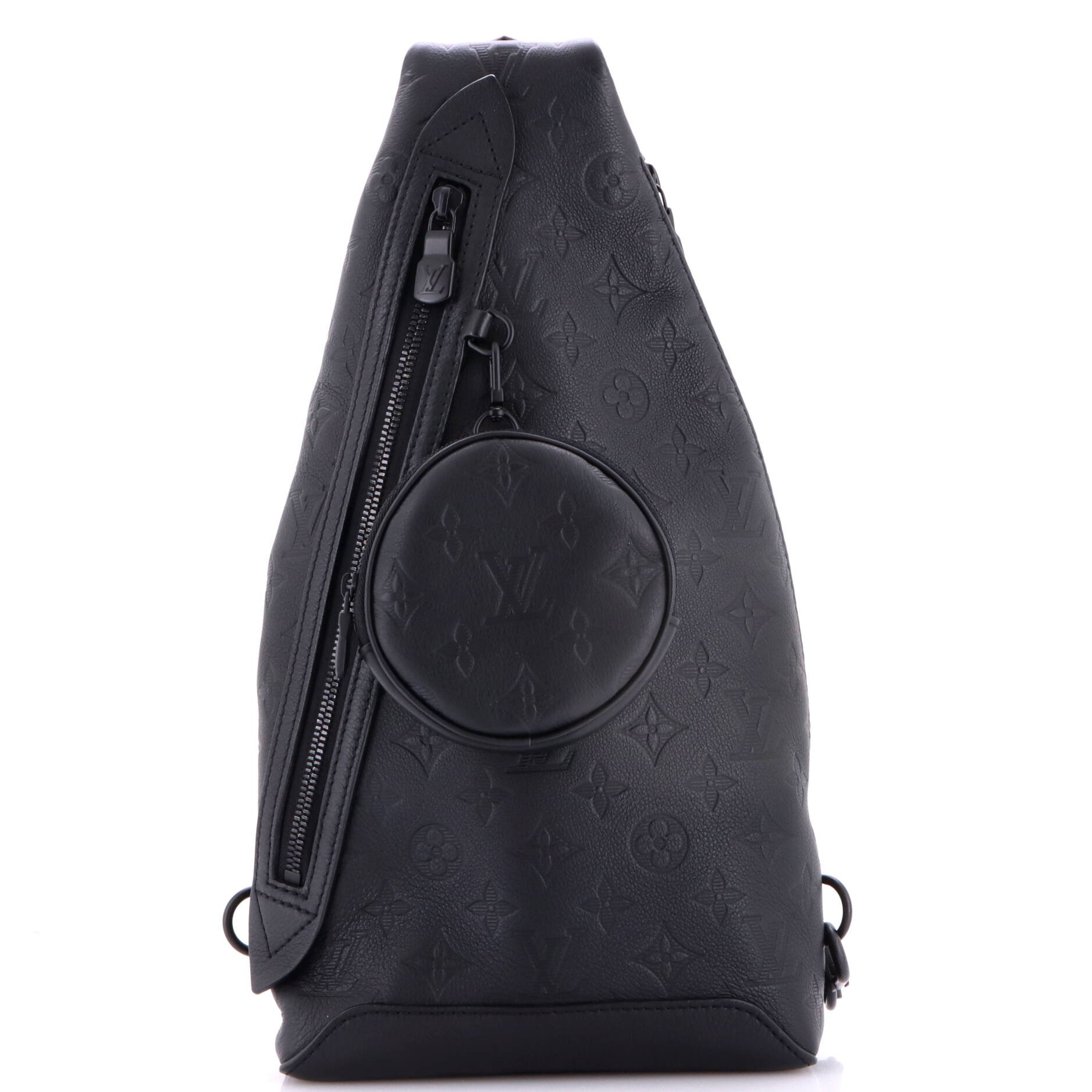 Duo Sling Bag Monogram Shadow Leather