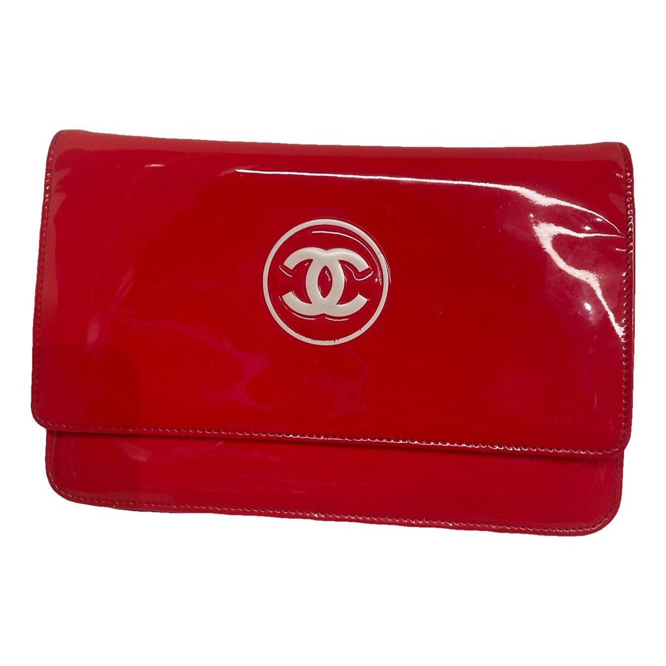 Patent leather handbag