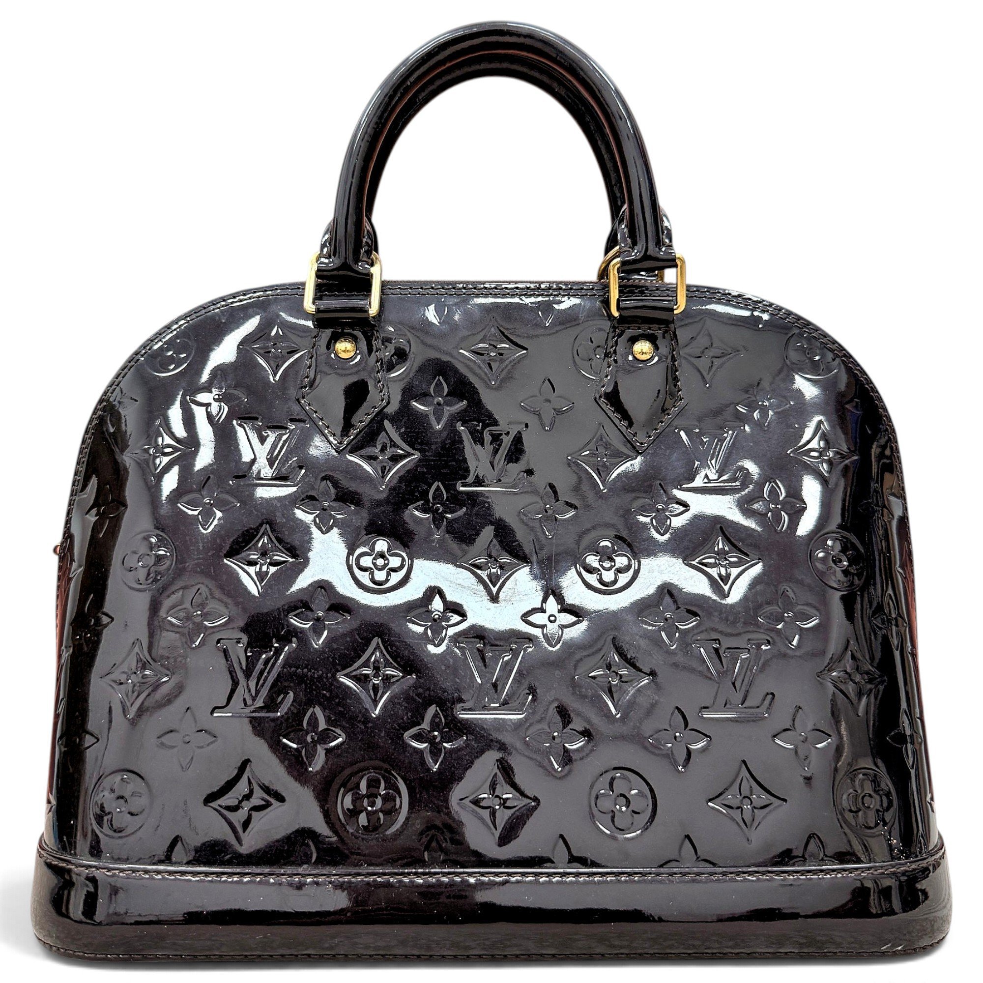 Alma patent leather handbag