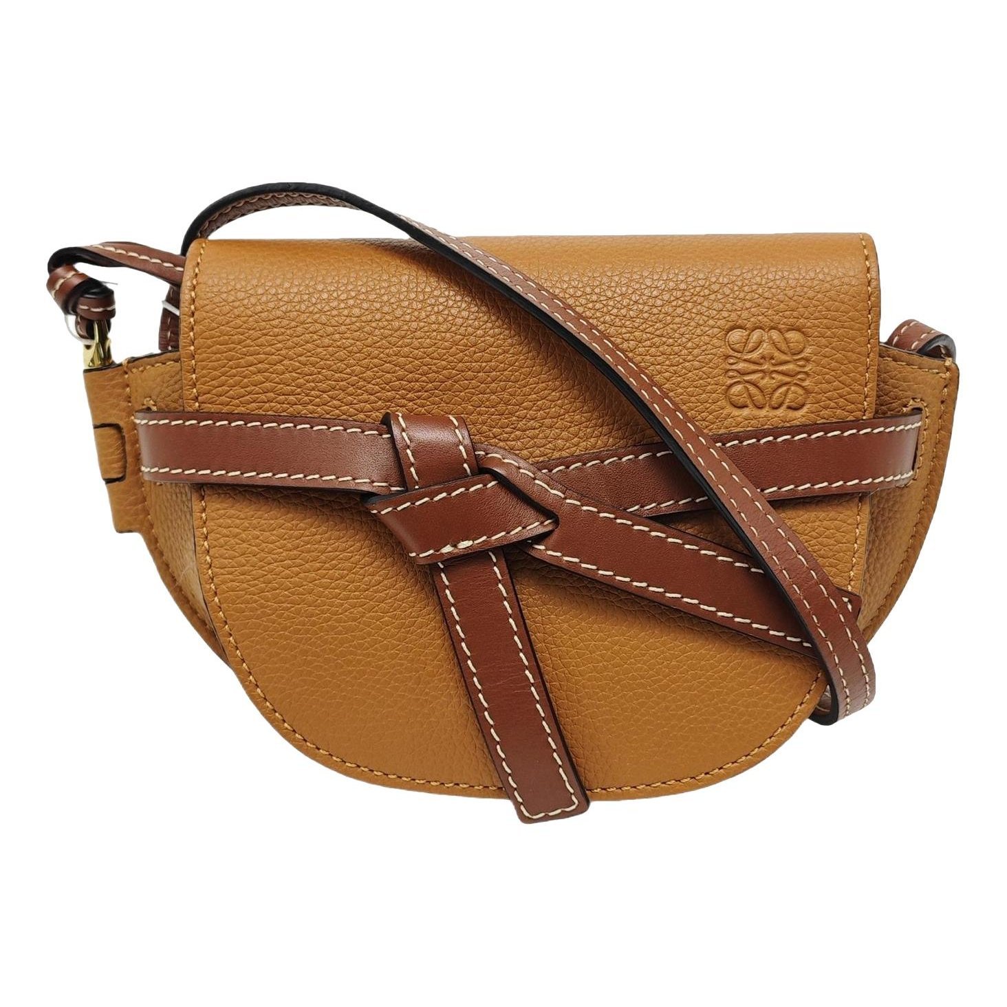 Gate leather handbag