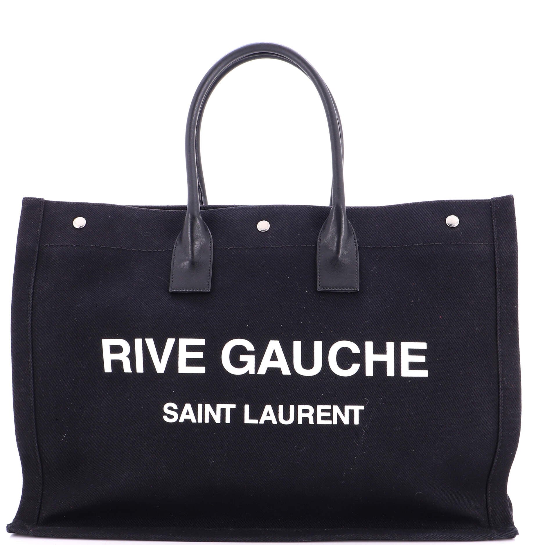Rive Gauche Shopper Tote Canvas Large