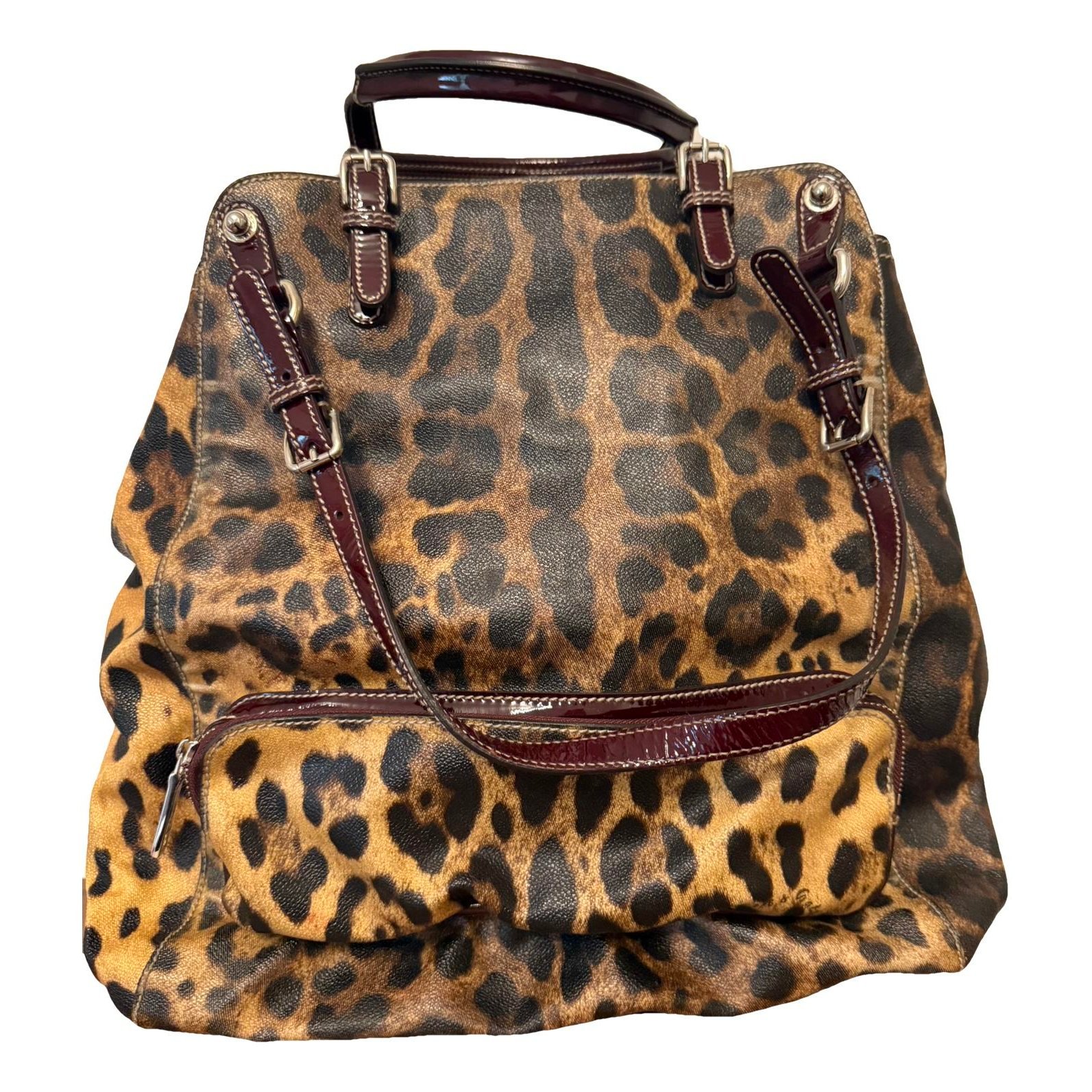 Leather handbag