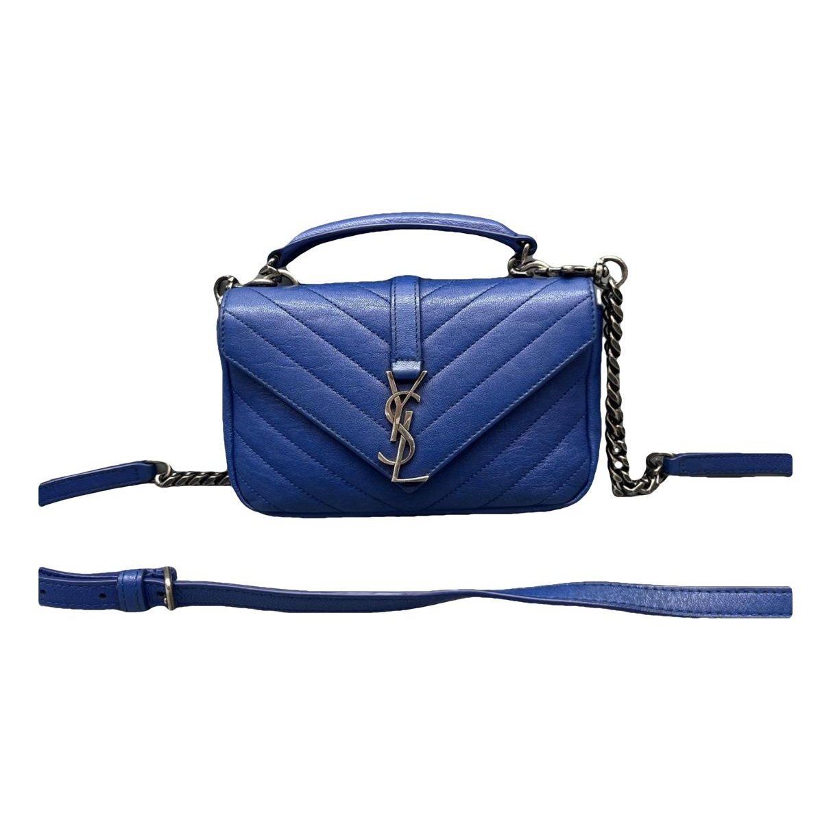 Collége monogramme leather handbag