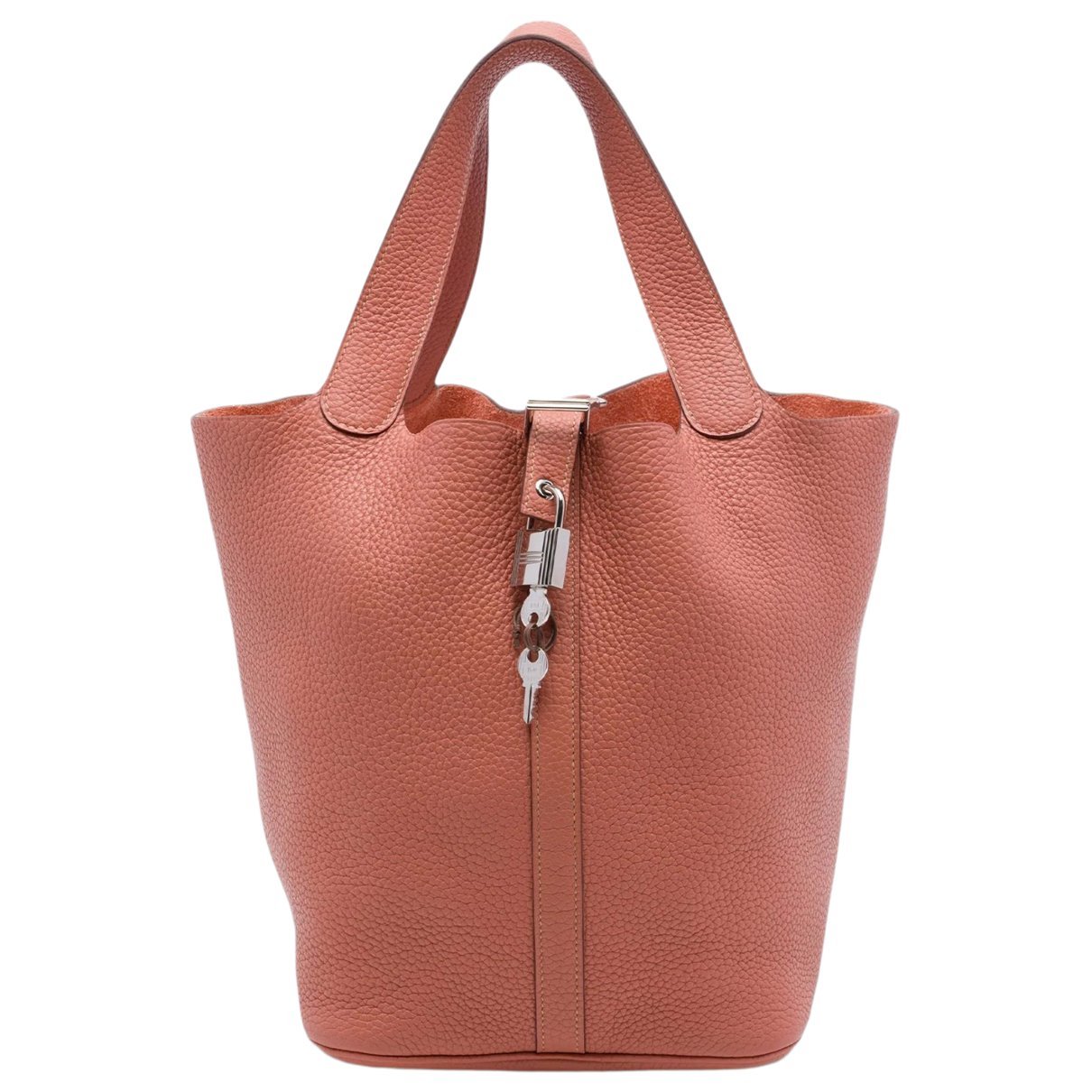 Picotin leather handbag