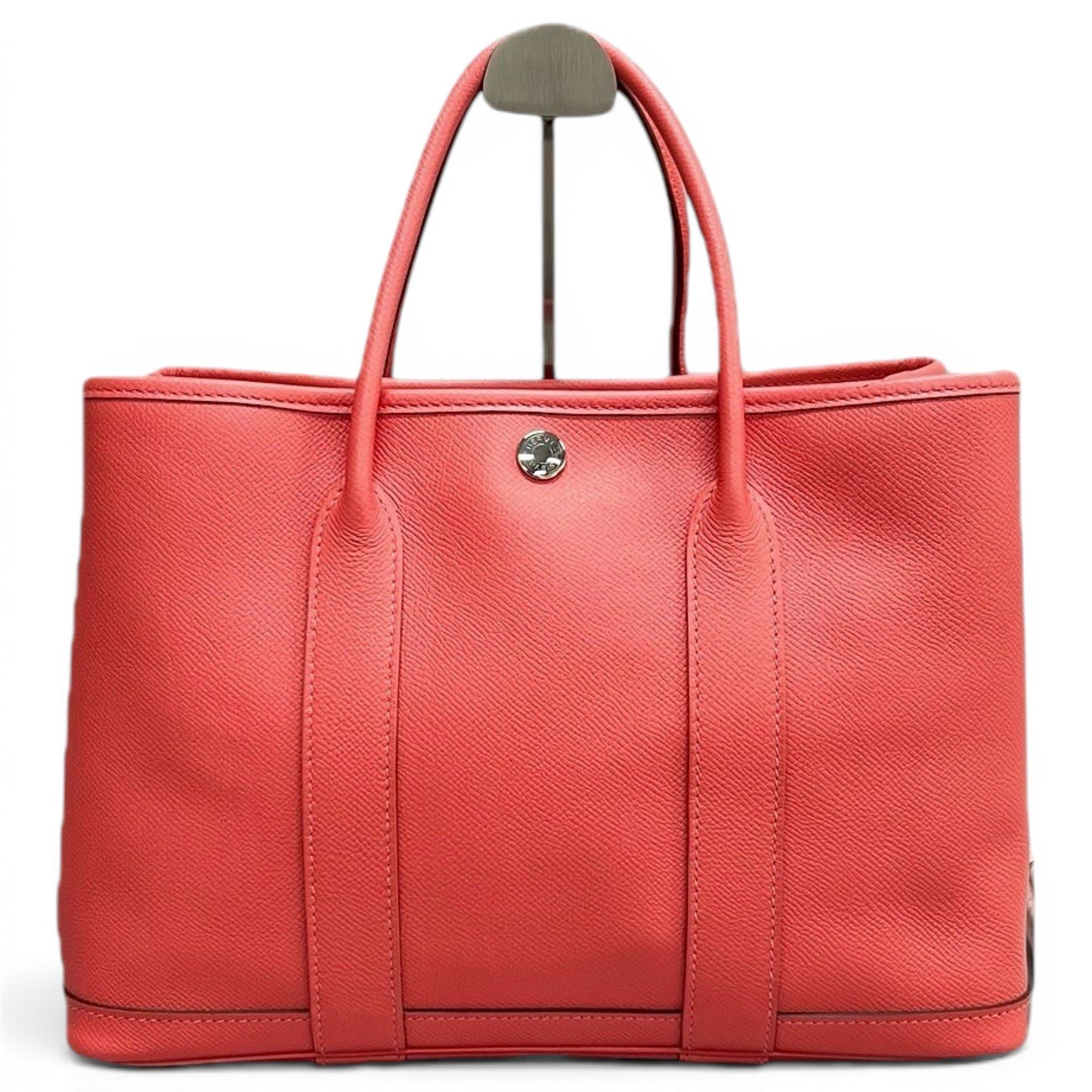Garden Party leather handbag