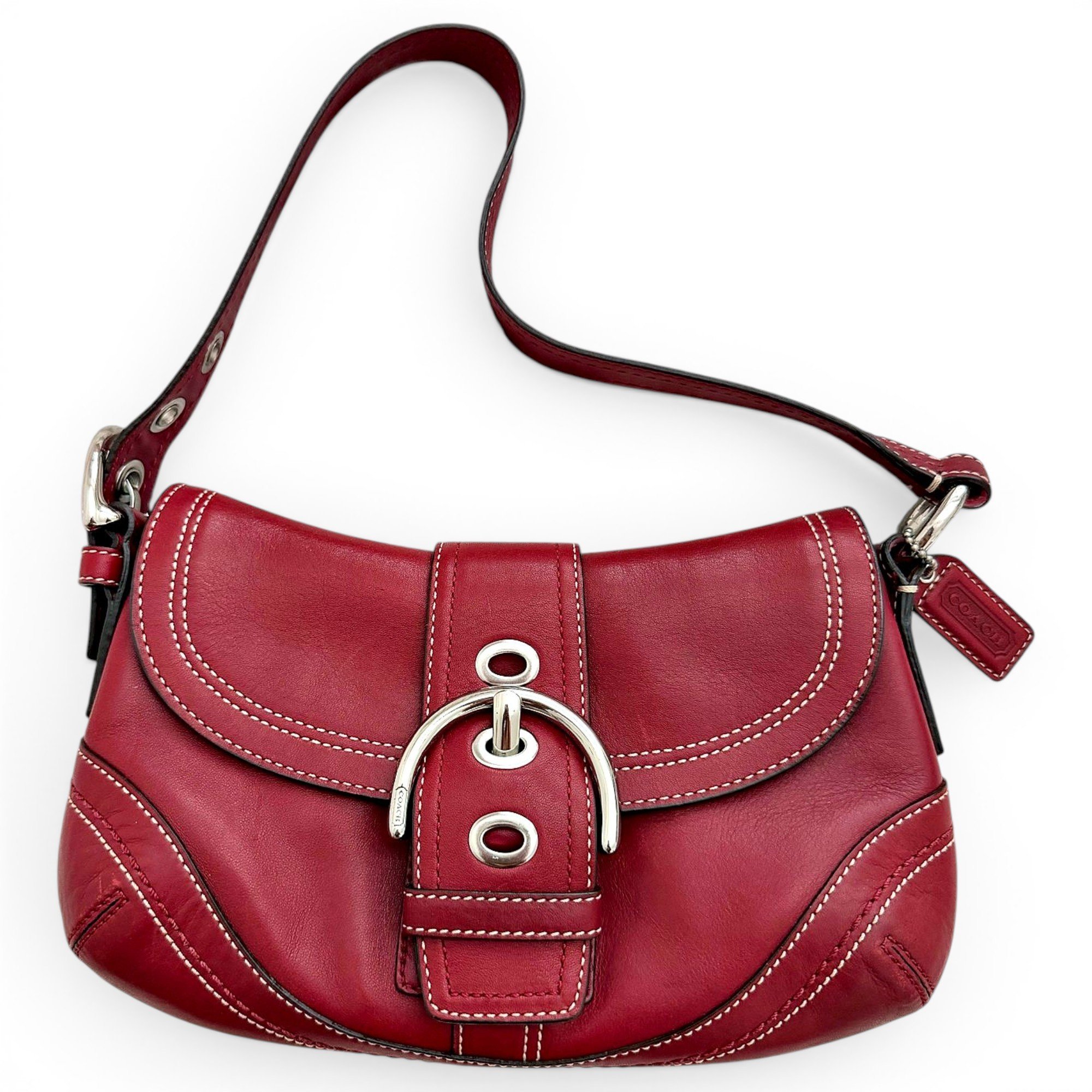 Leather handbag
