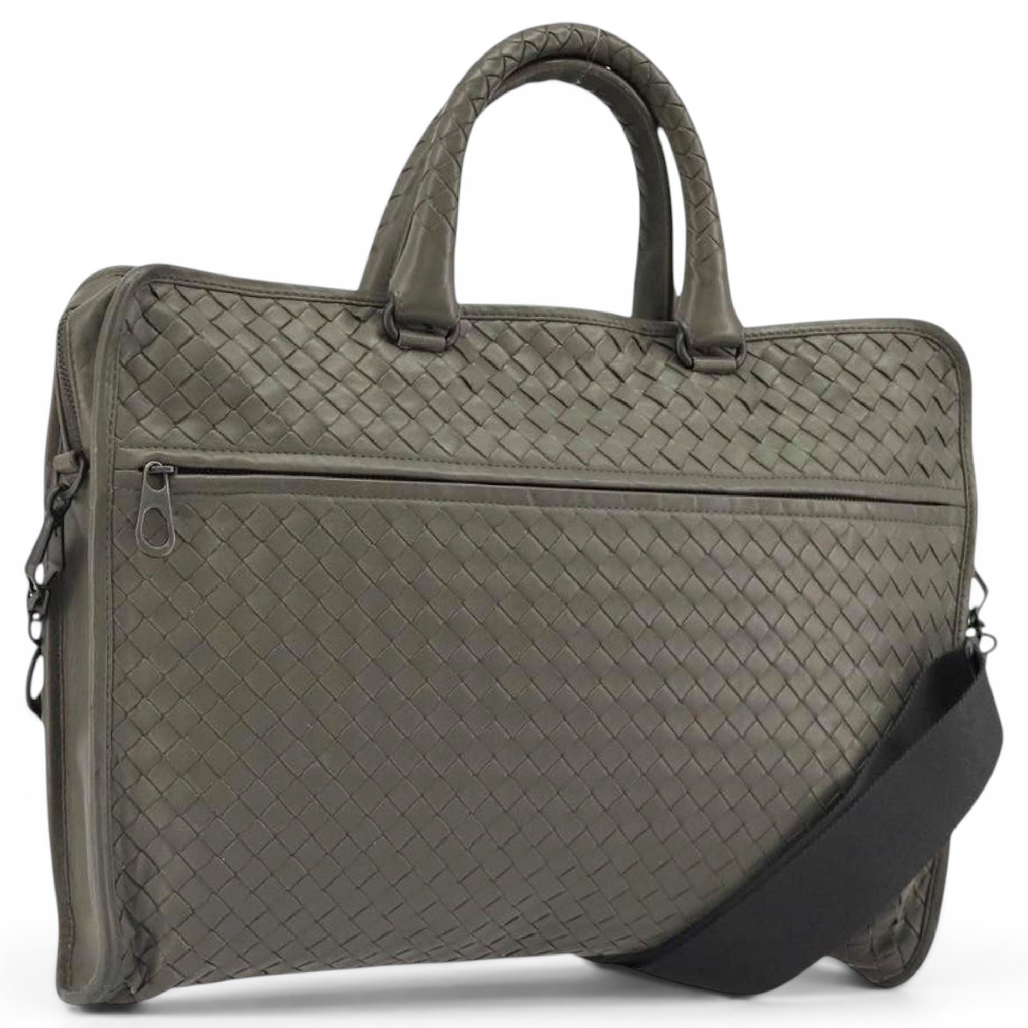 Veneta leather satchel
