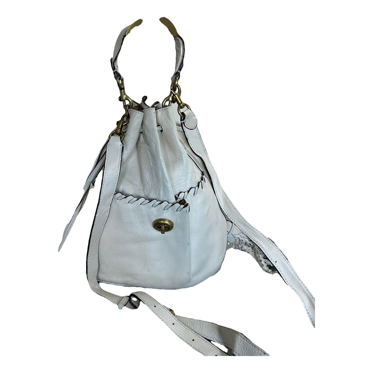 Leather handbag