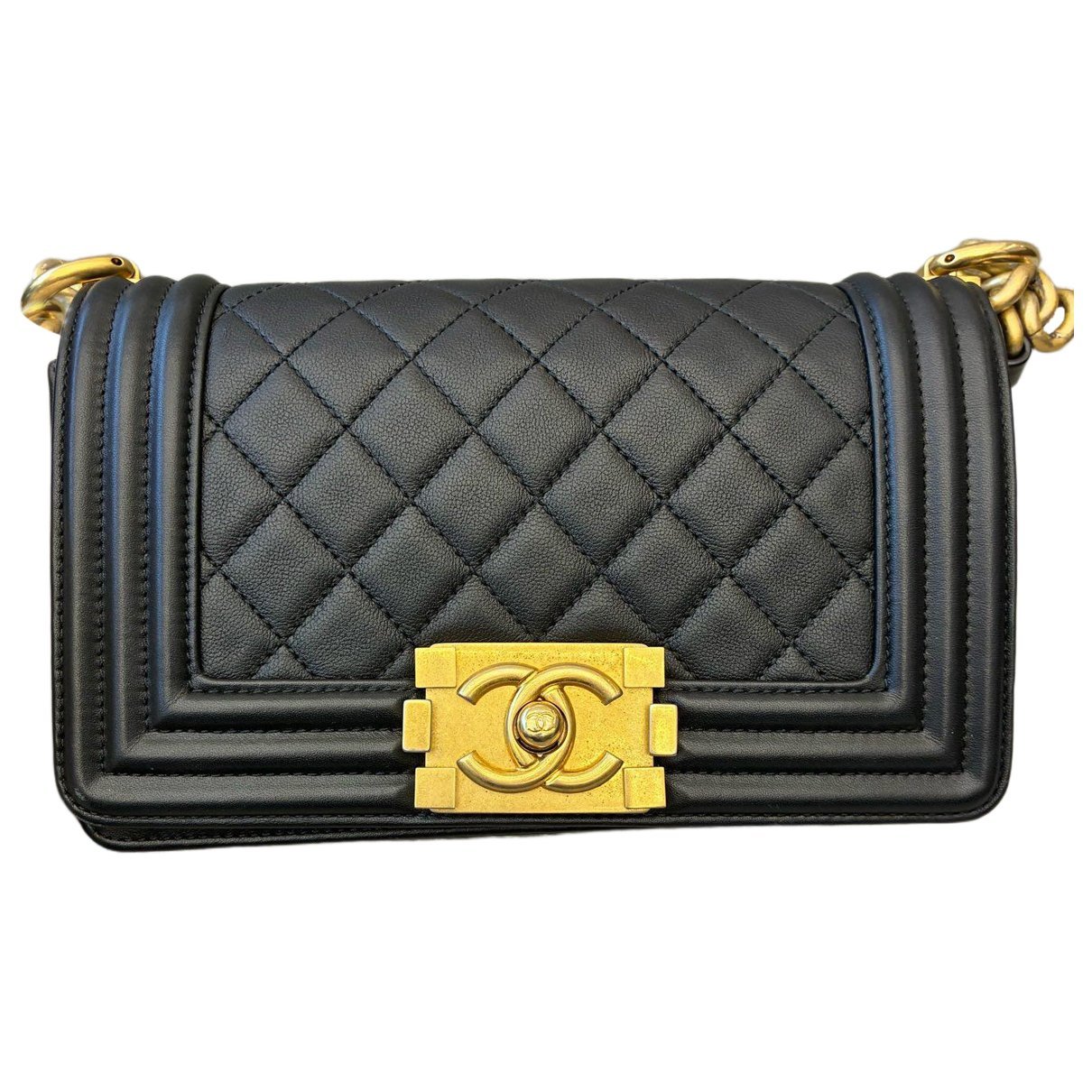 Boy leather crossbody bag