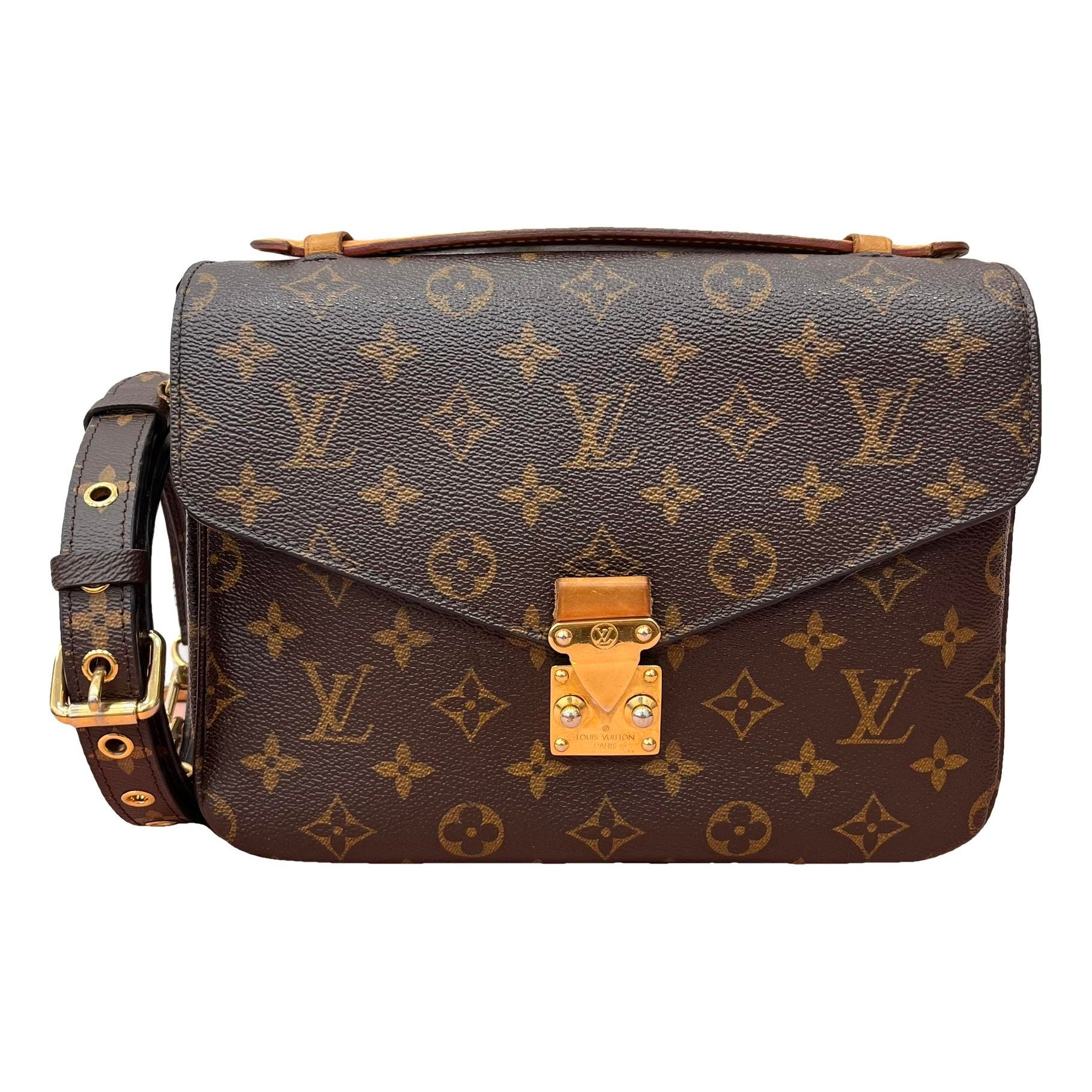 Metis leather handbag