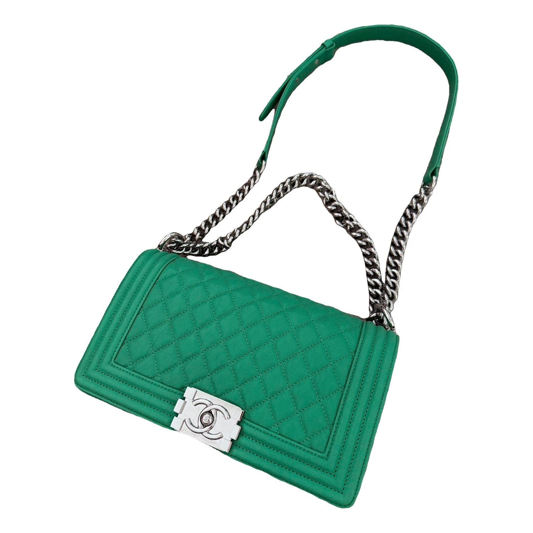 Boy leather crossbody bag