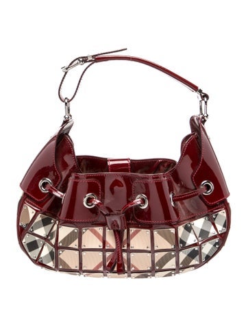 Super Nova Check Top Handle Bag