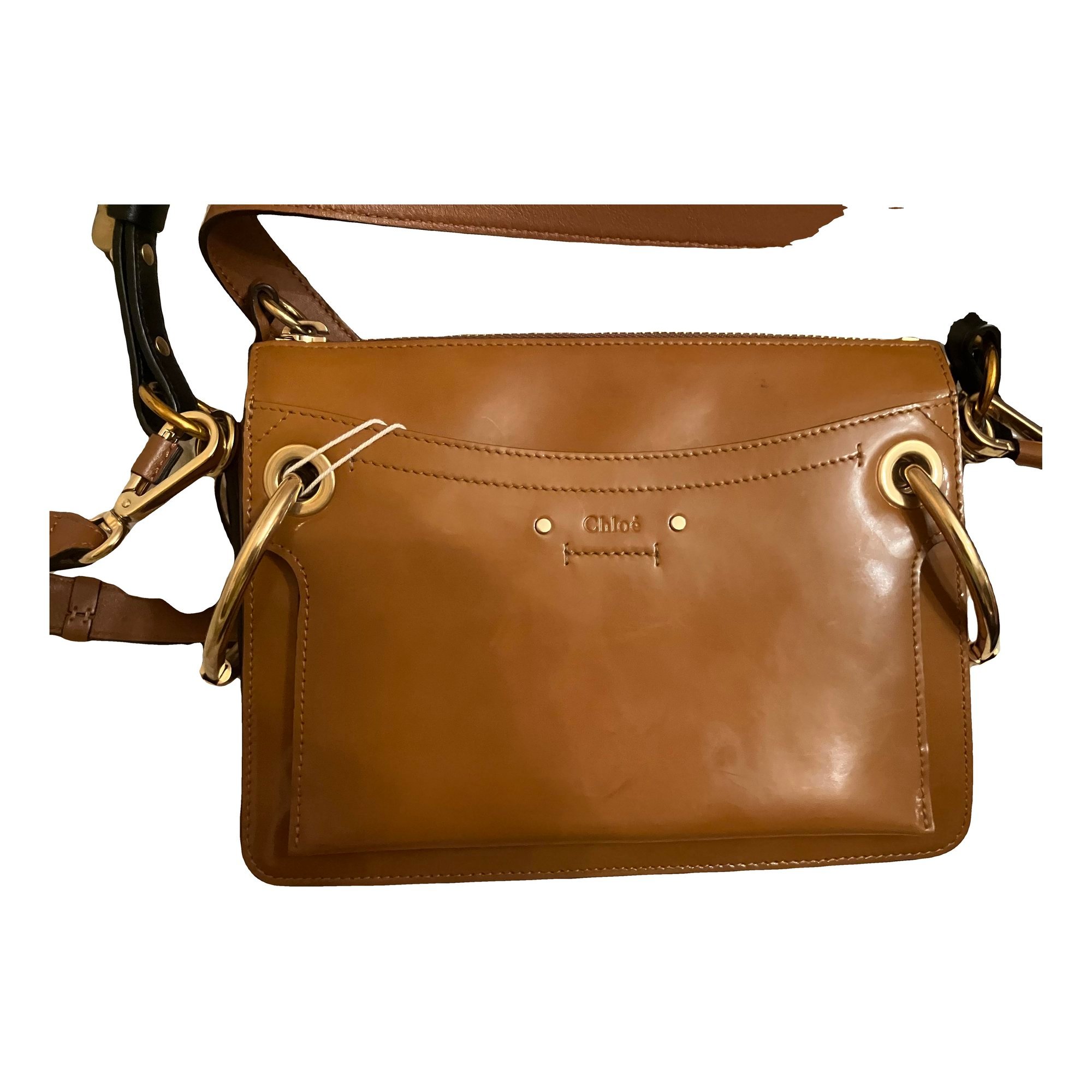 Roy patent leather handbag