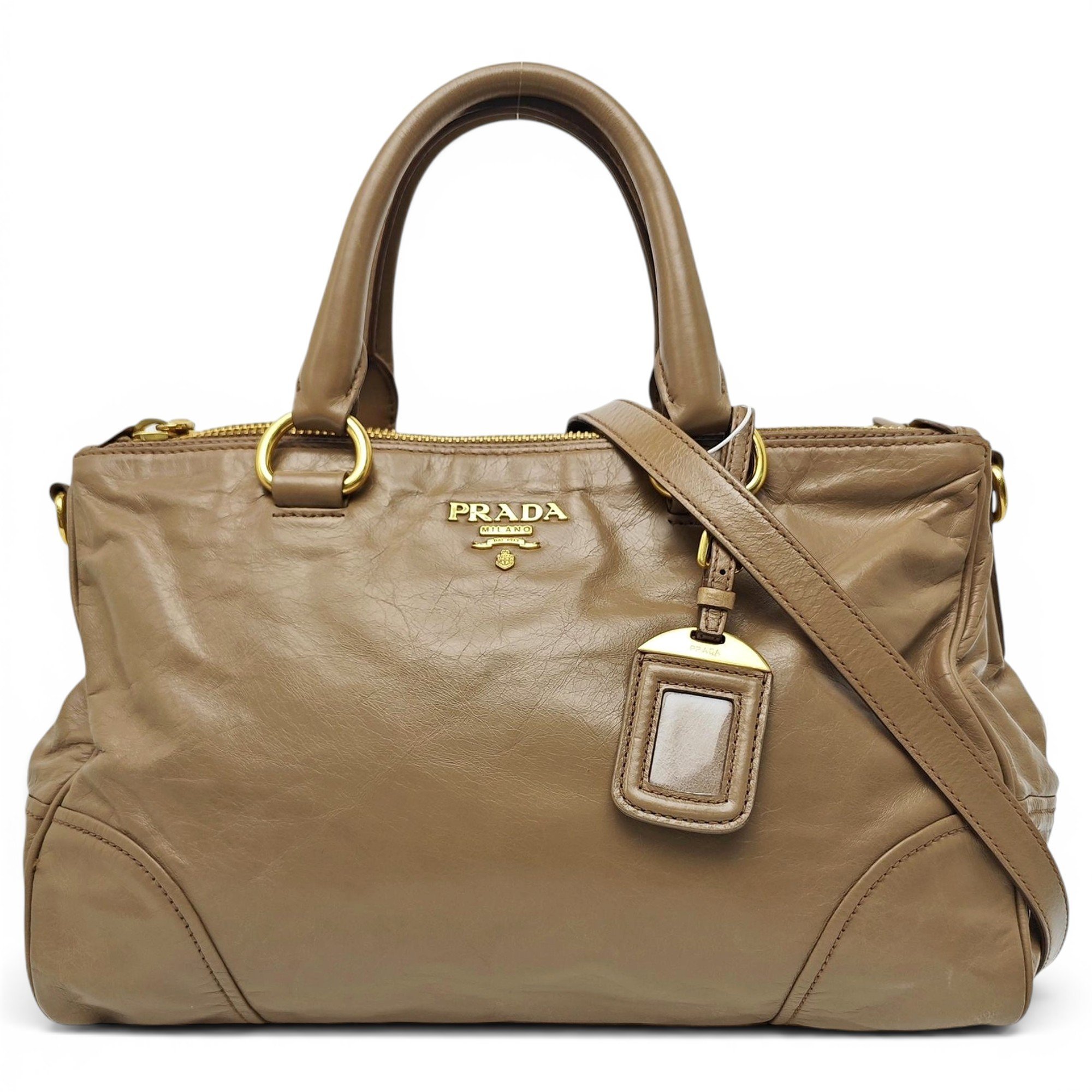 Esplanade leather crossbody bag
