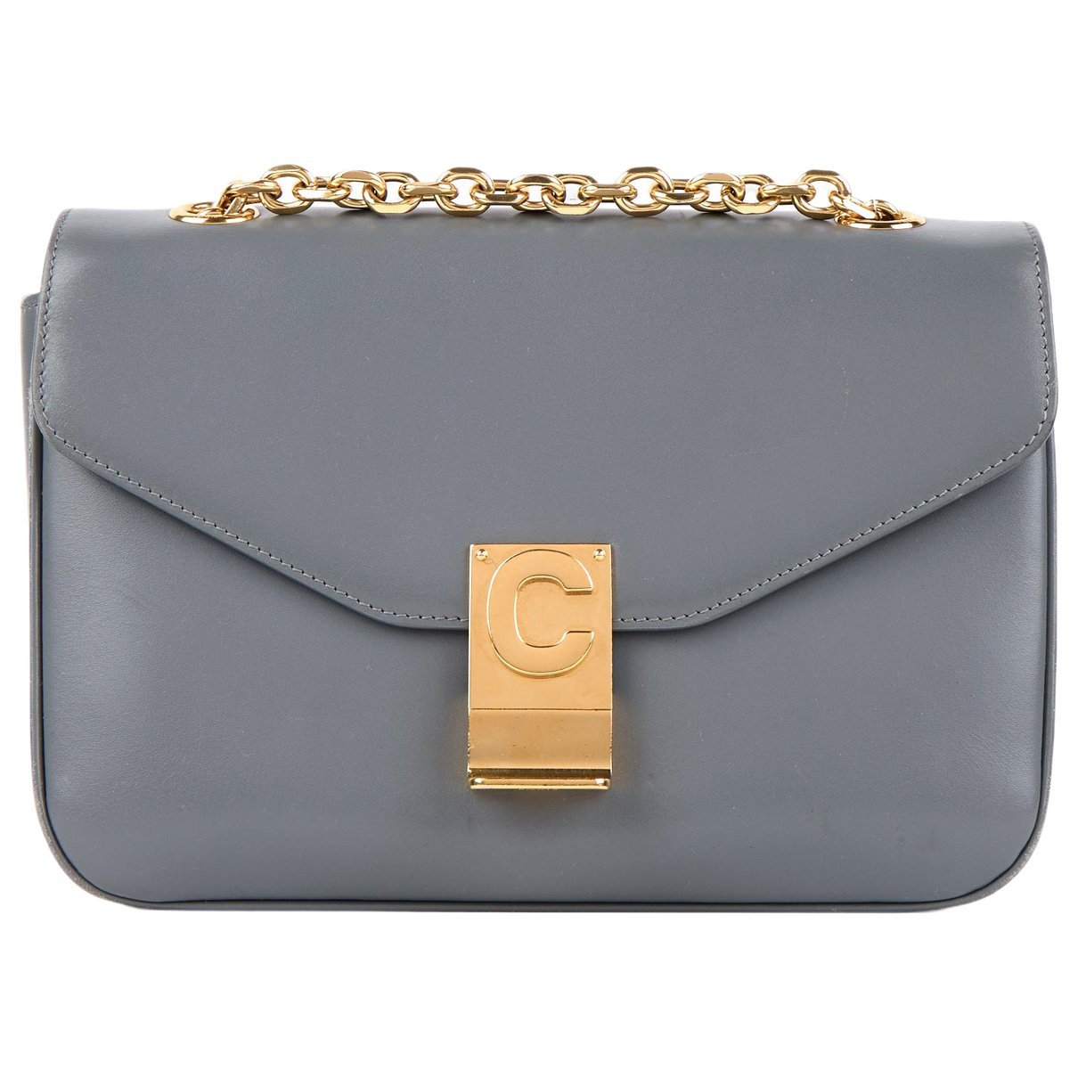 C bag leather crossbody bag