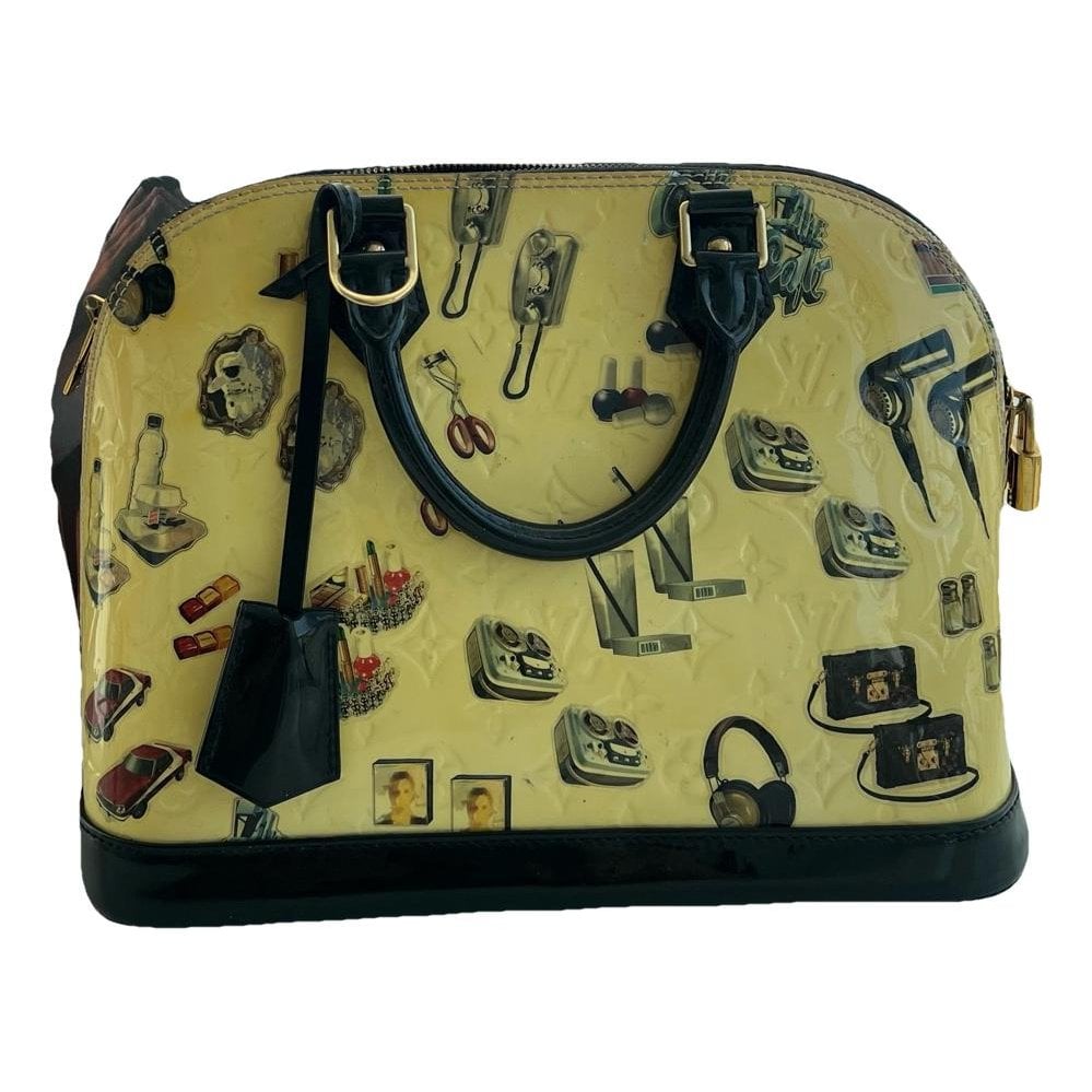 Alma BB patent leather handbag