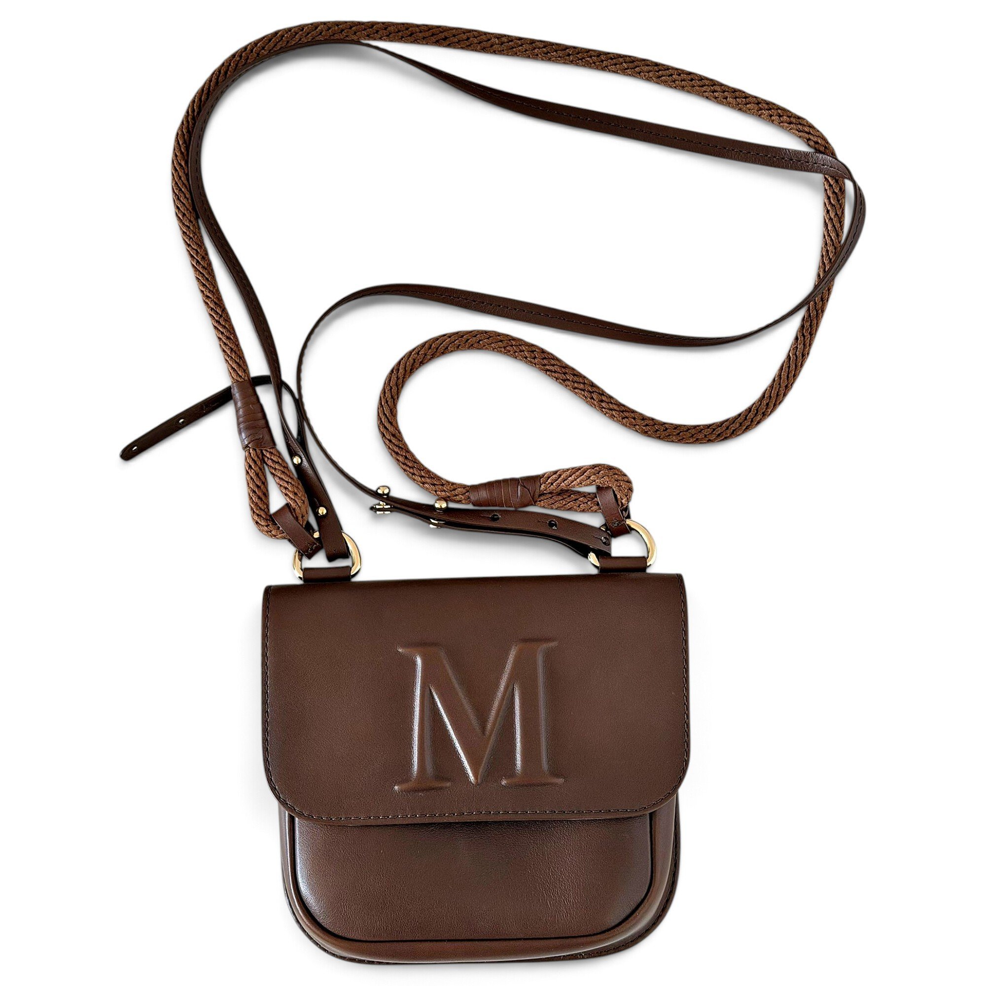 Leather crossbody bag