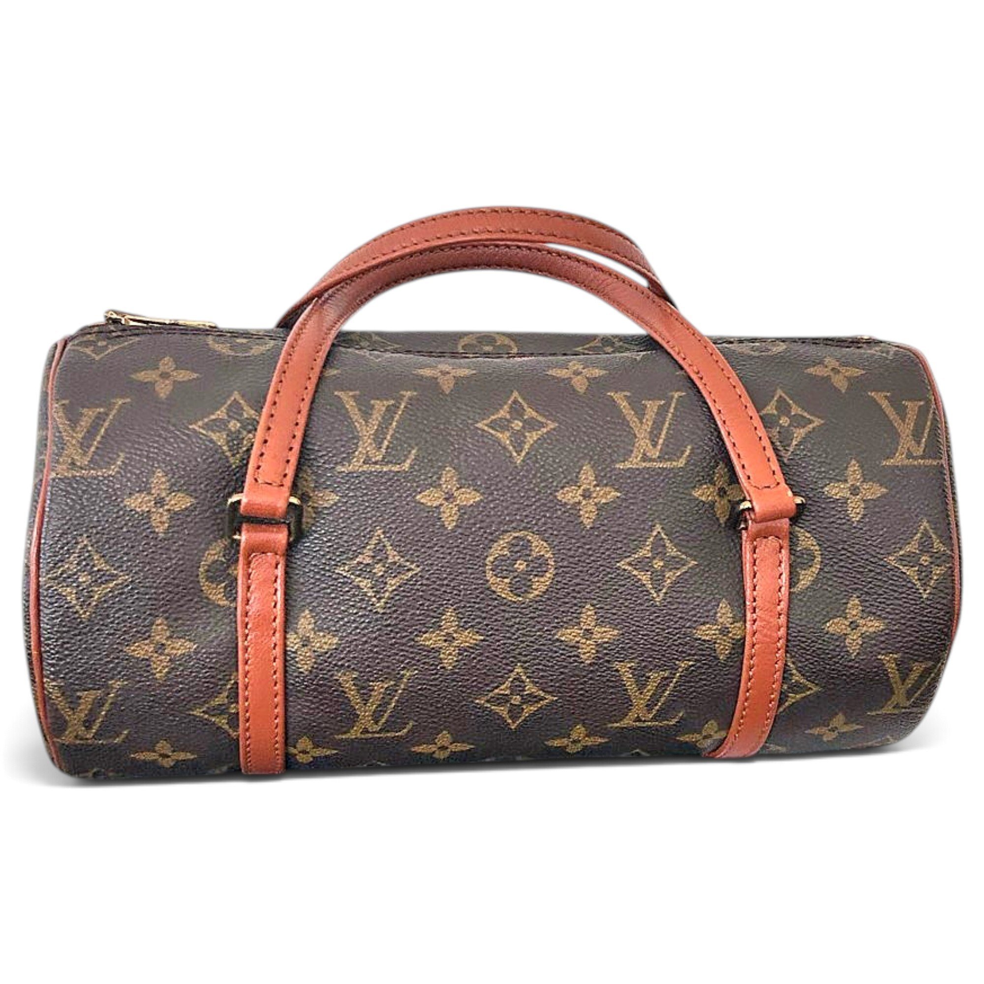 Papillon leather handbag