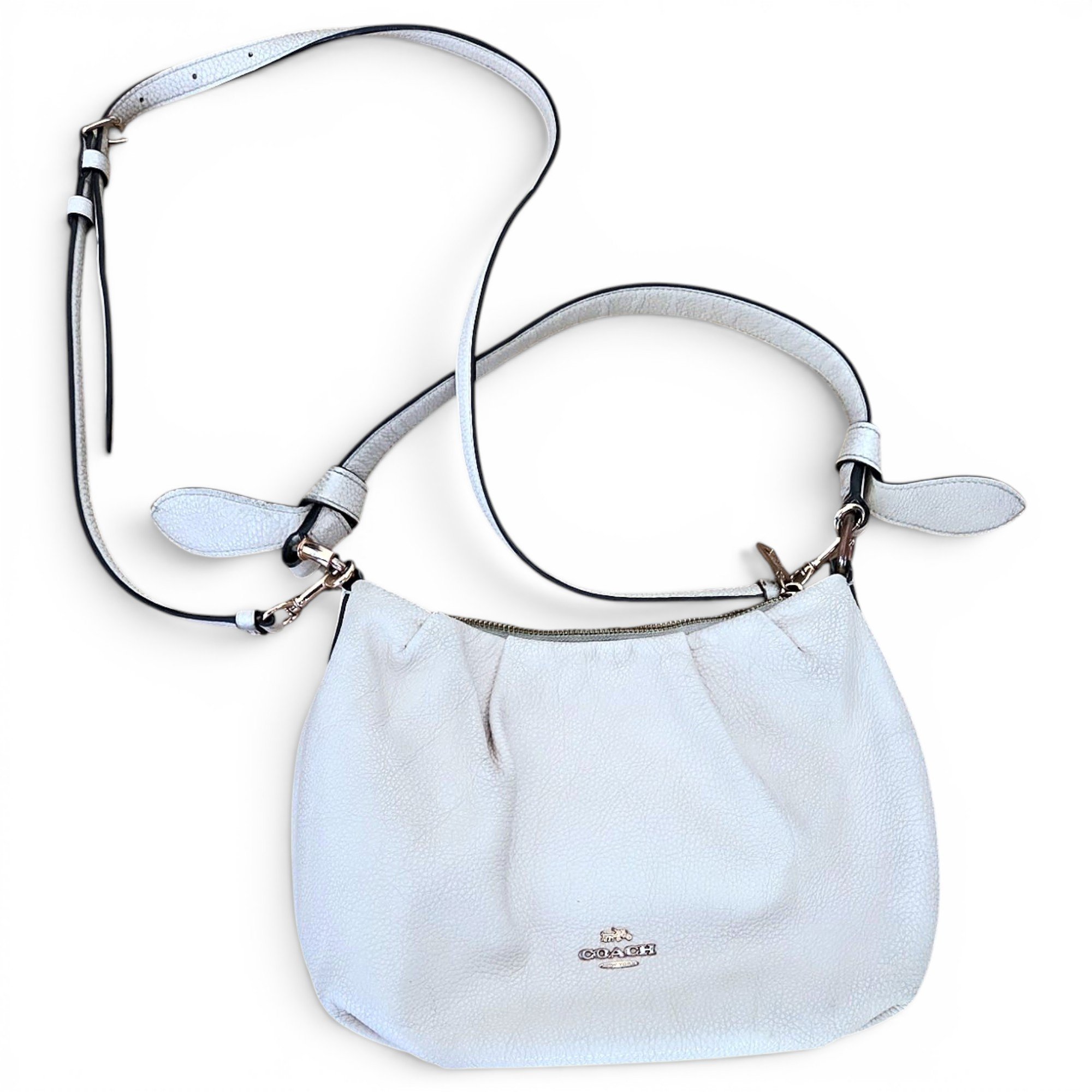 Leather crossbody bag
