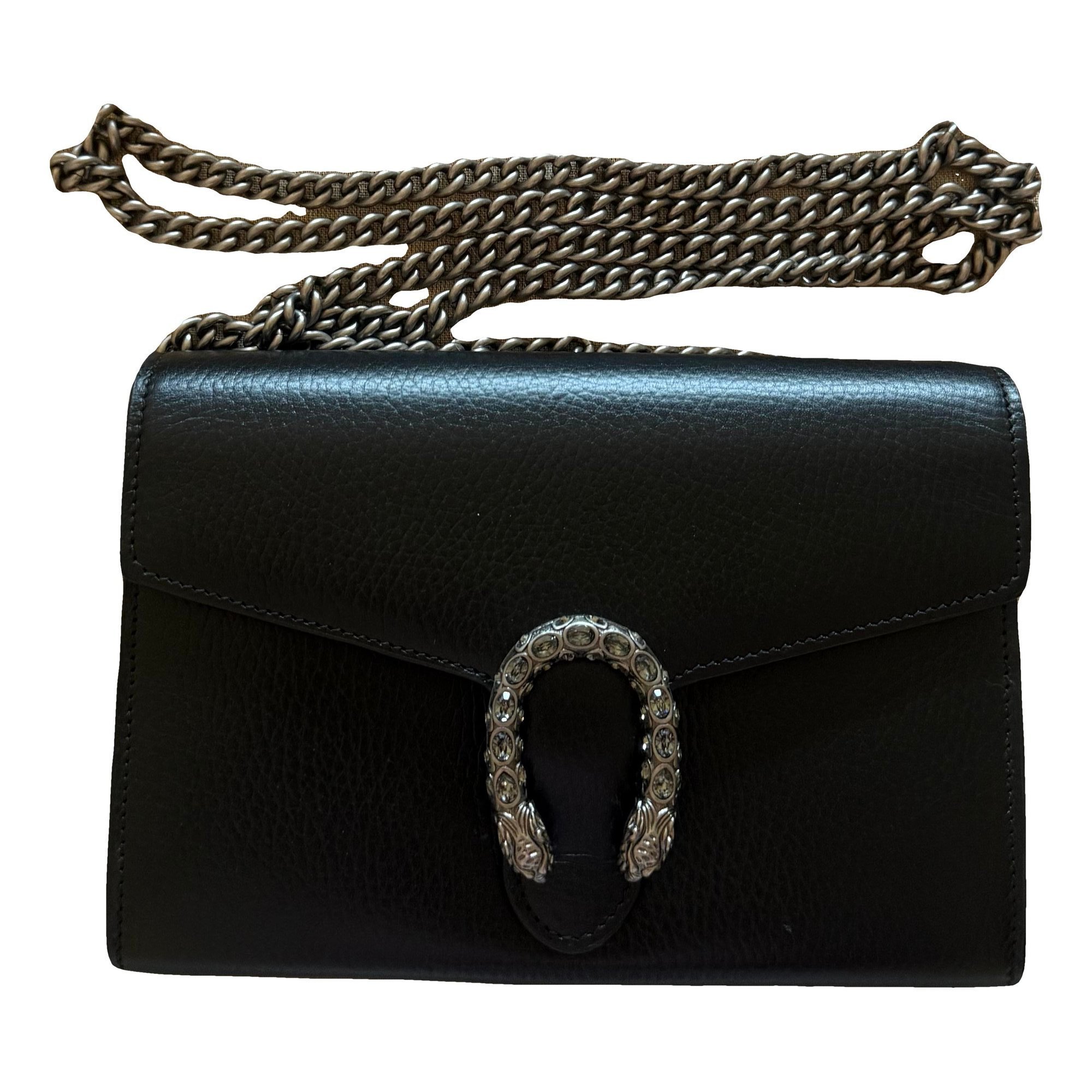 Dionysus Chain Wallet leather crossbody bag