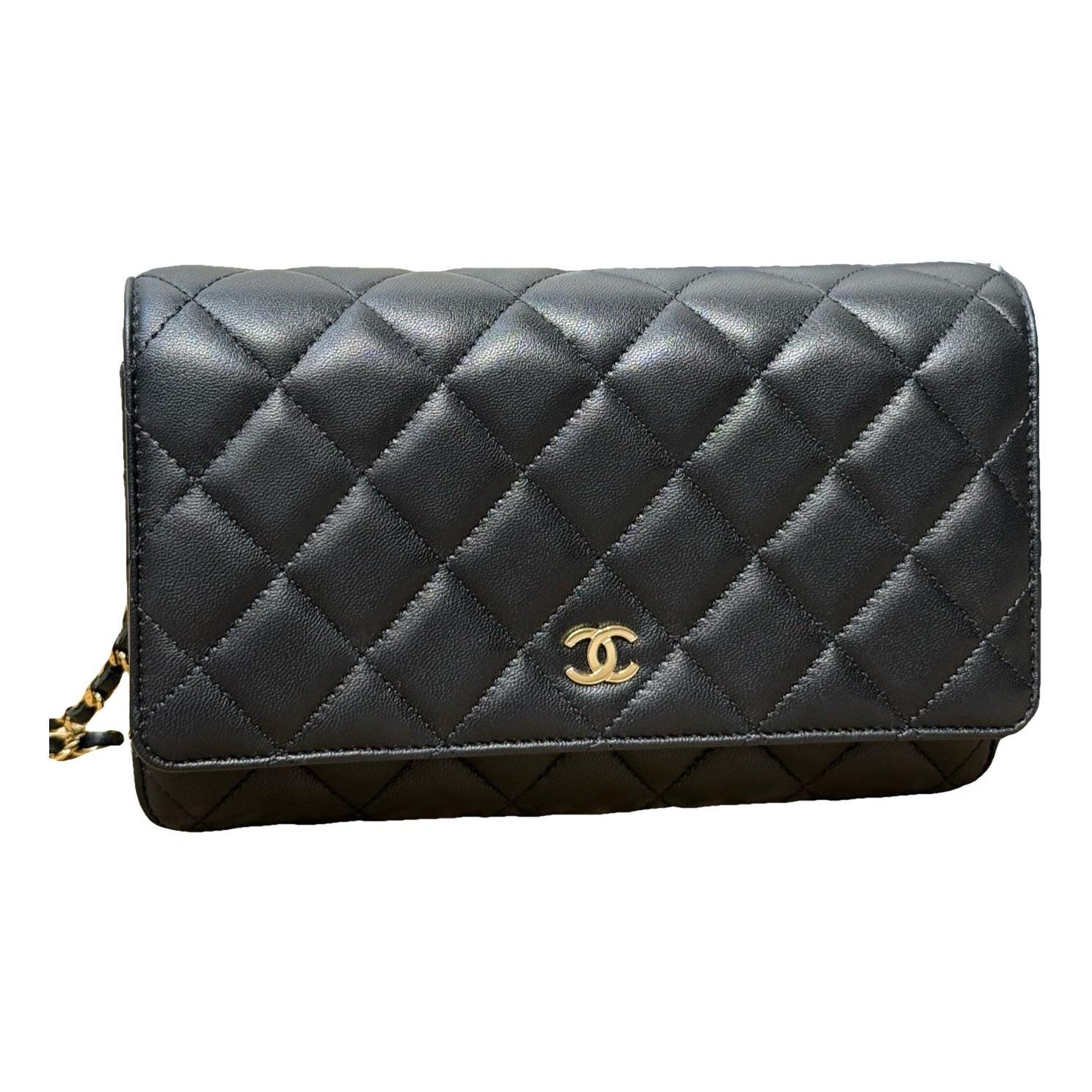 Wallet On Chain Timeless/Classique leather crossbody bag