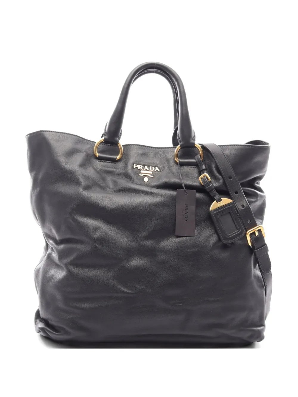2010s Soft Calf leather tote bag