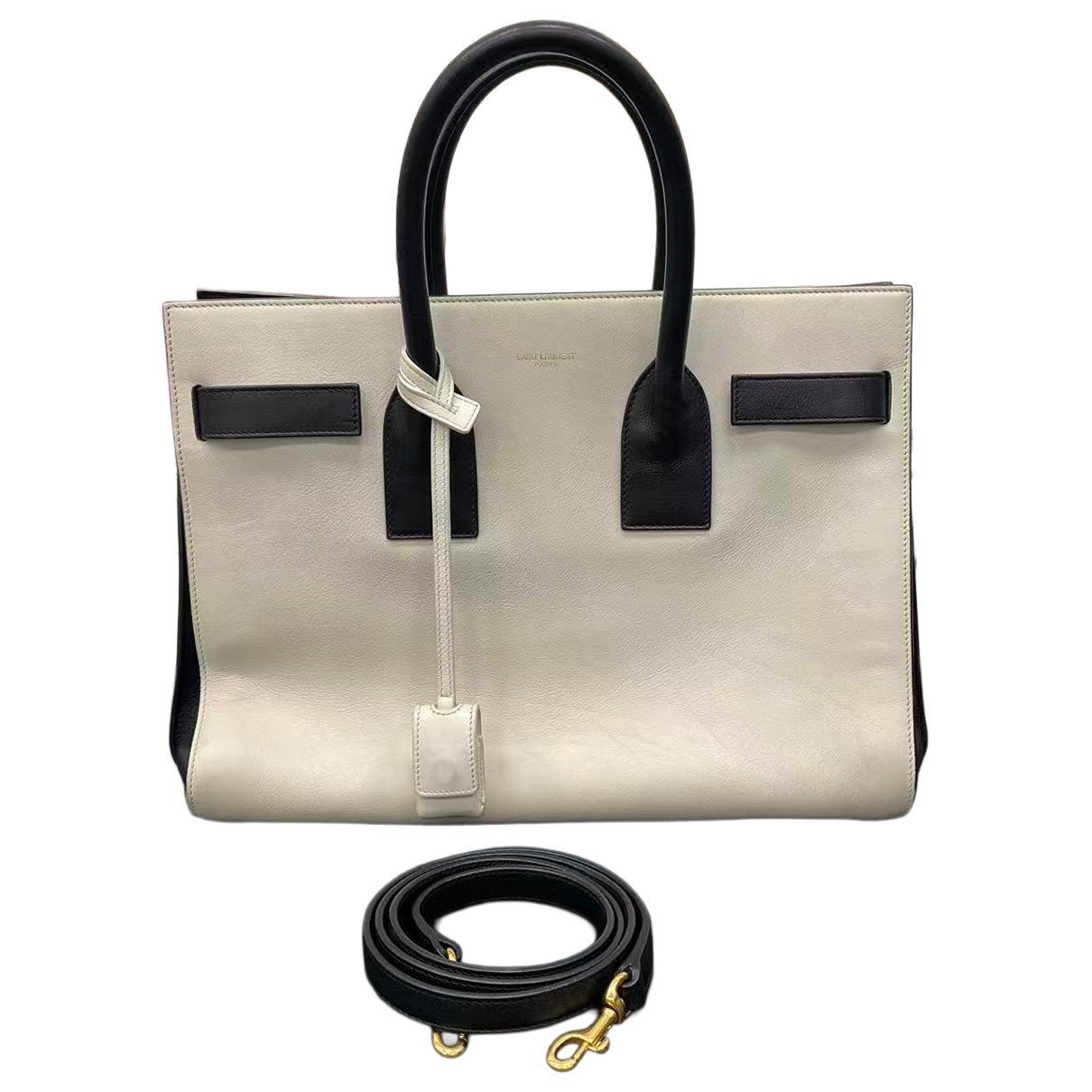 Sac de Jour leather tote