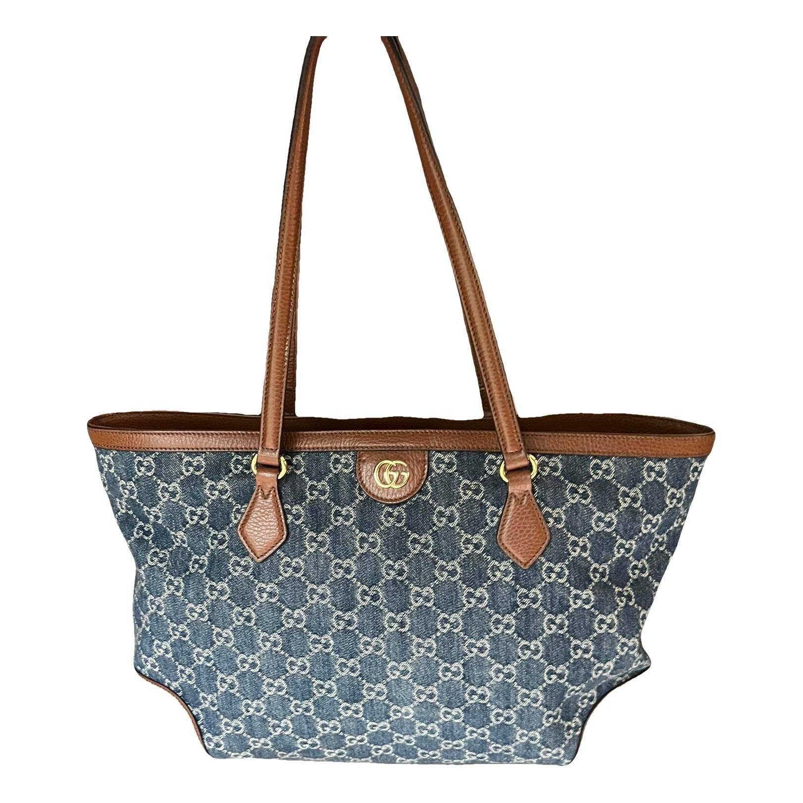 Ophidia Shopping leather tote