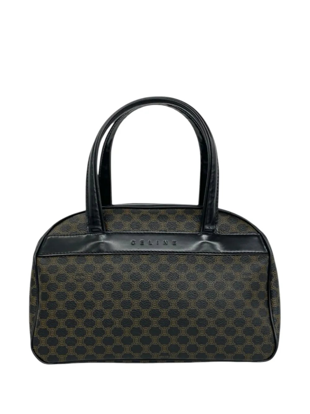 20th Century Macadam Coated Canvas handbag